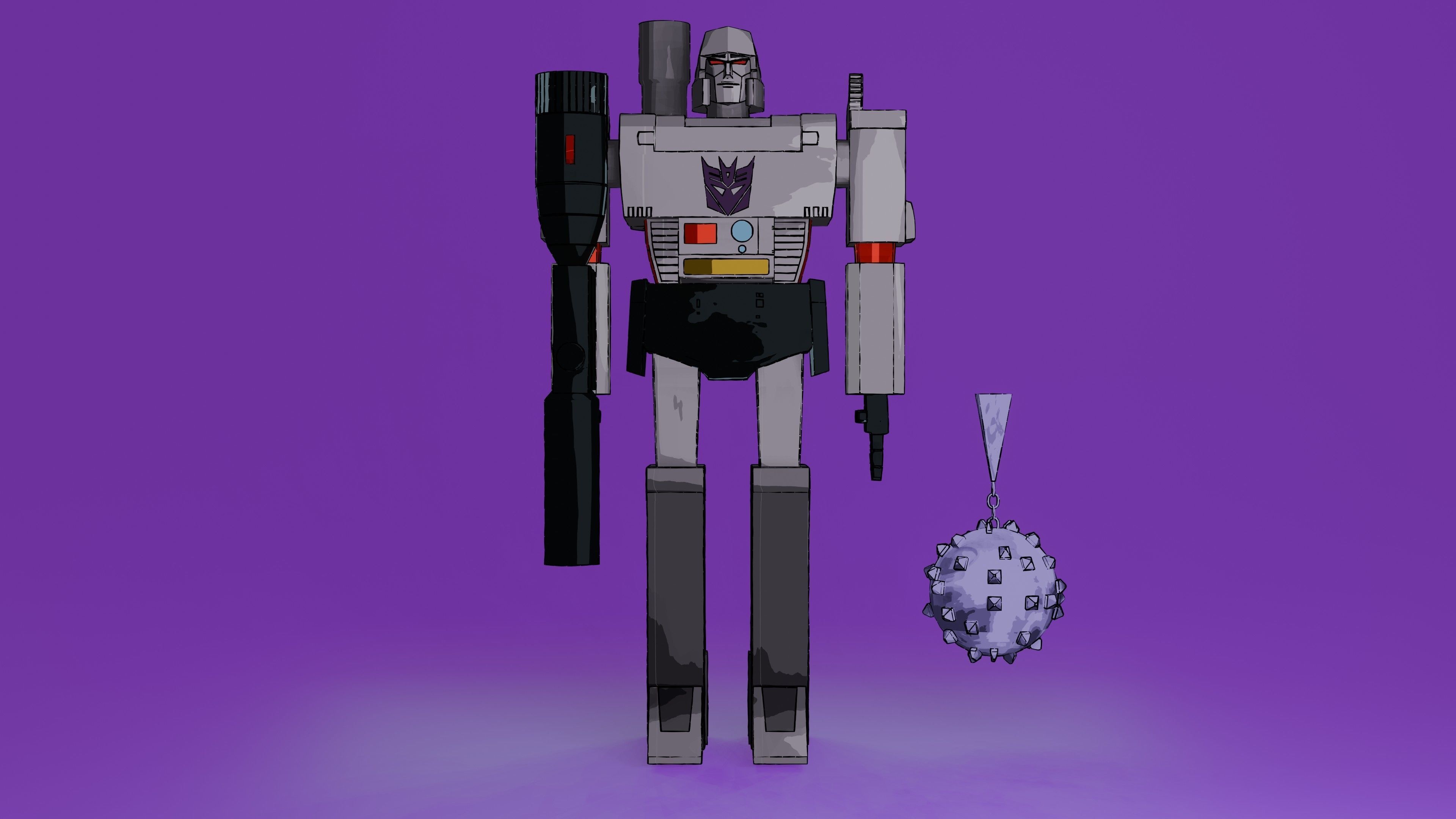 Megatron G1 3D model_19