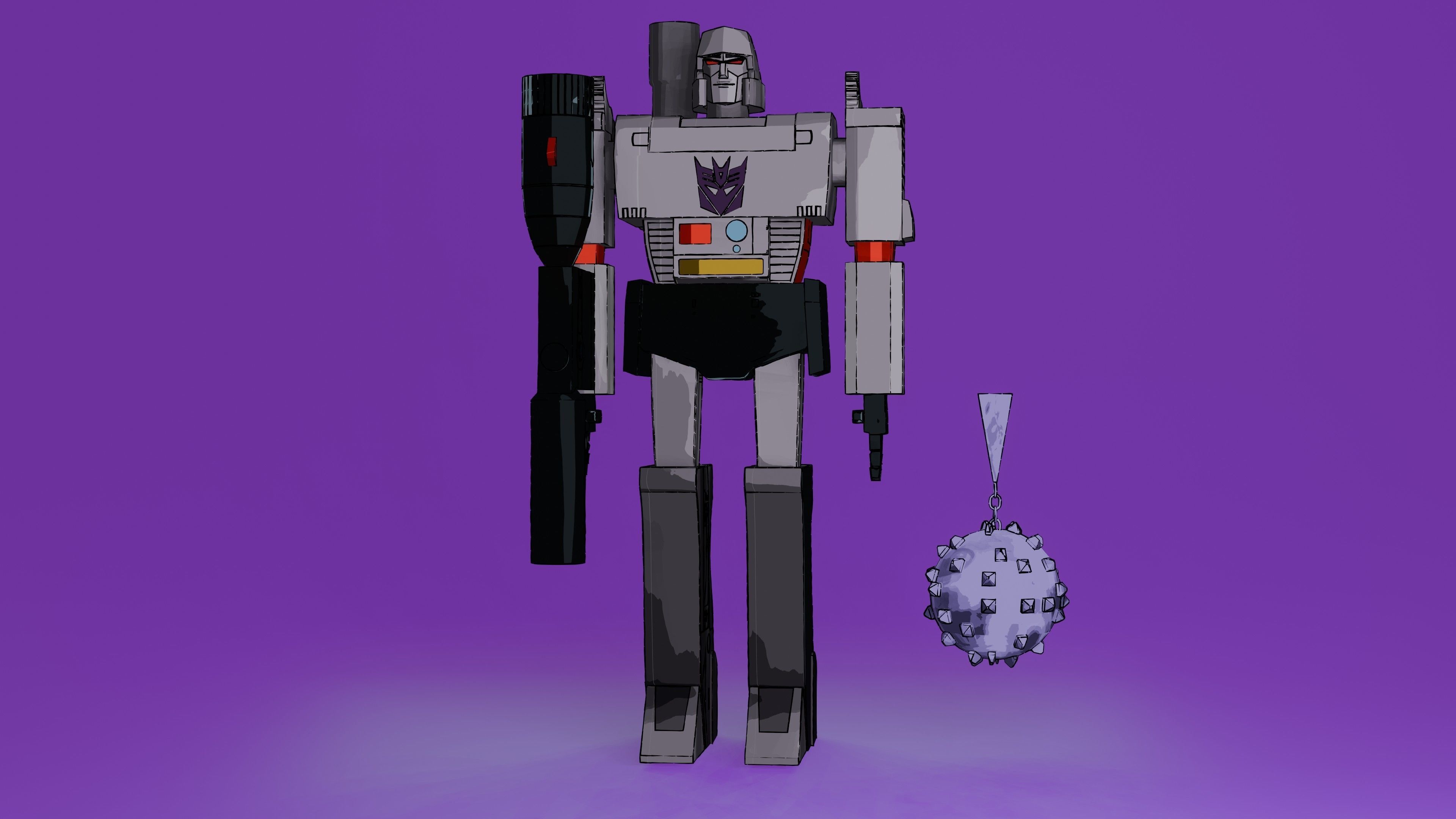Megatron G1 3D model_22