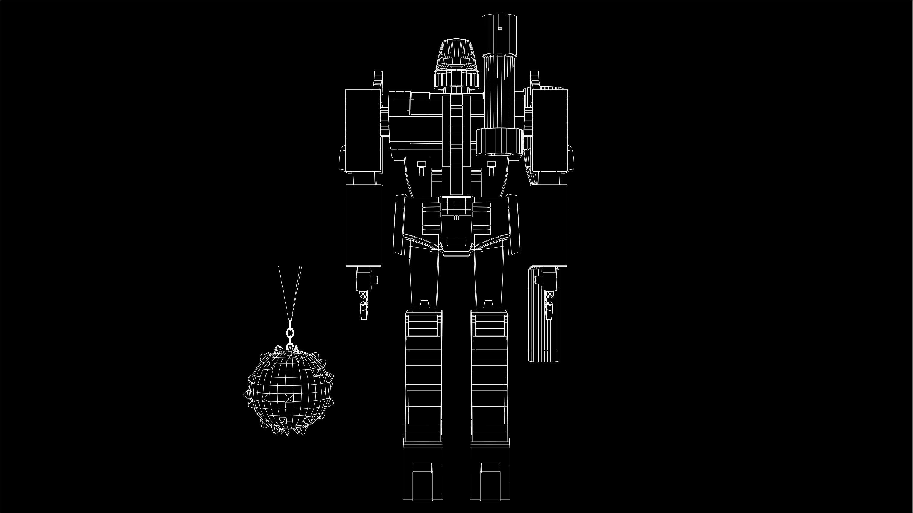 Megatron G1 3D model_25