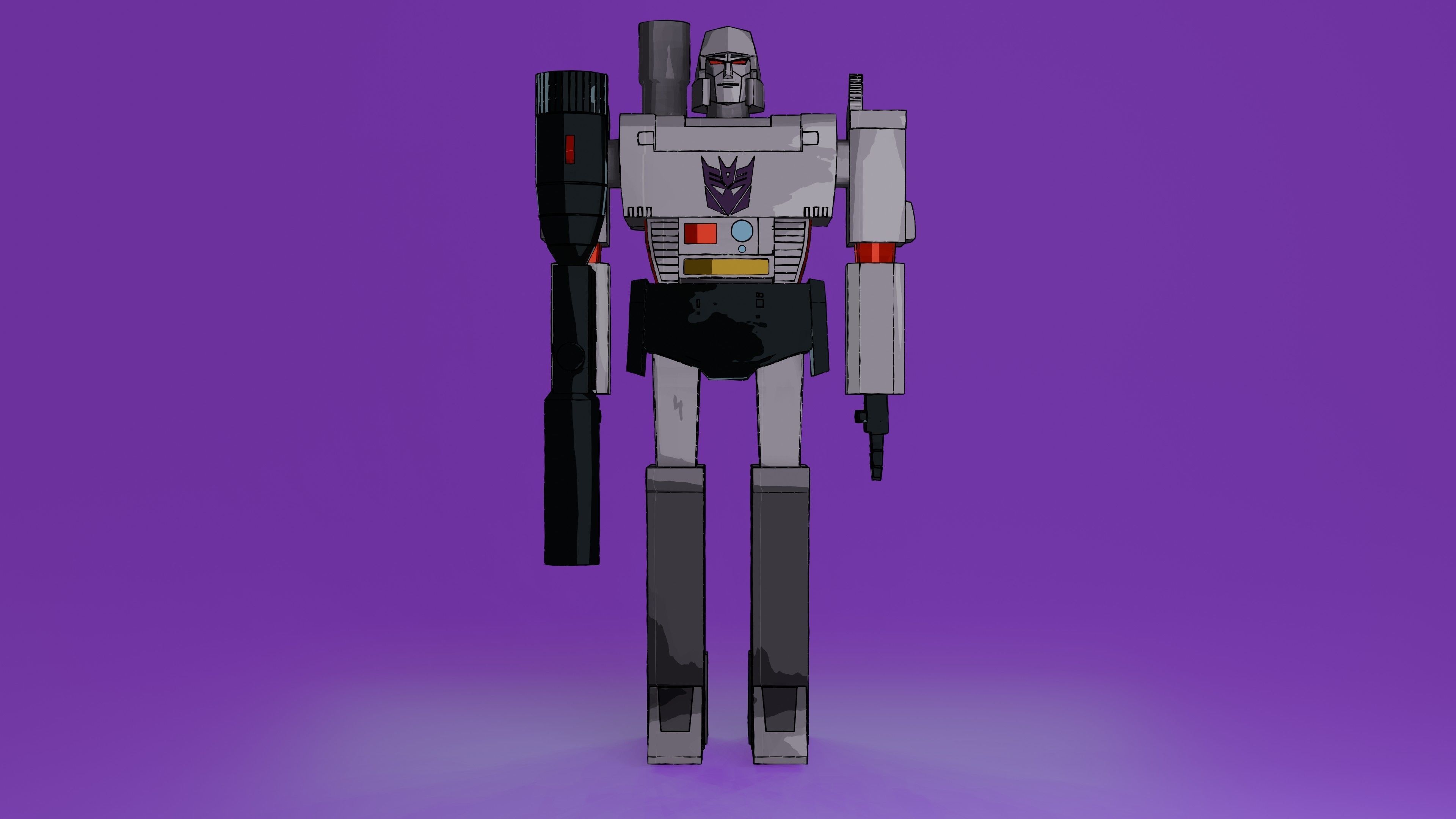 Megatron G1 3D model_15