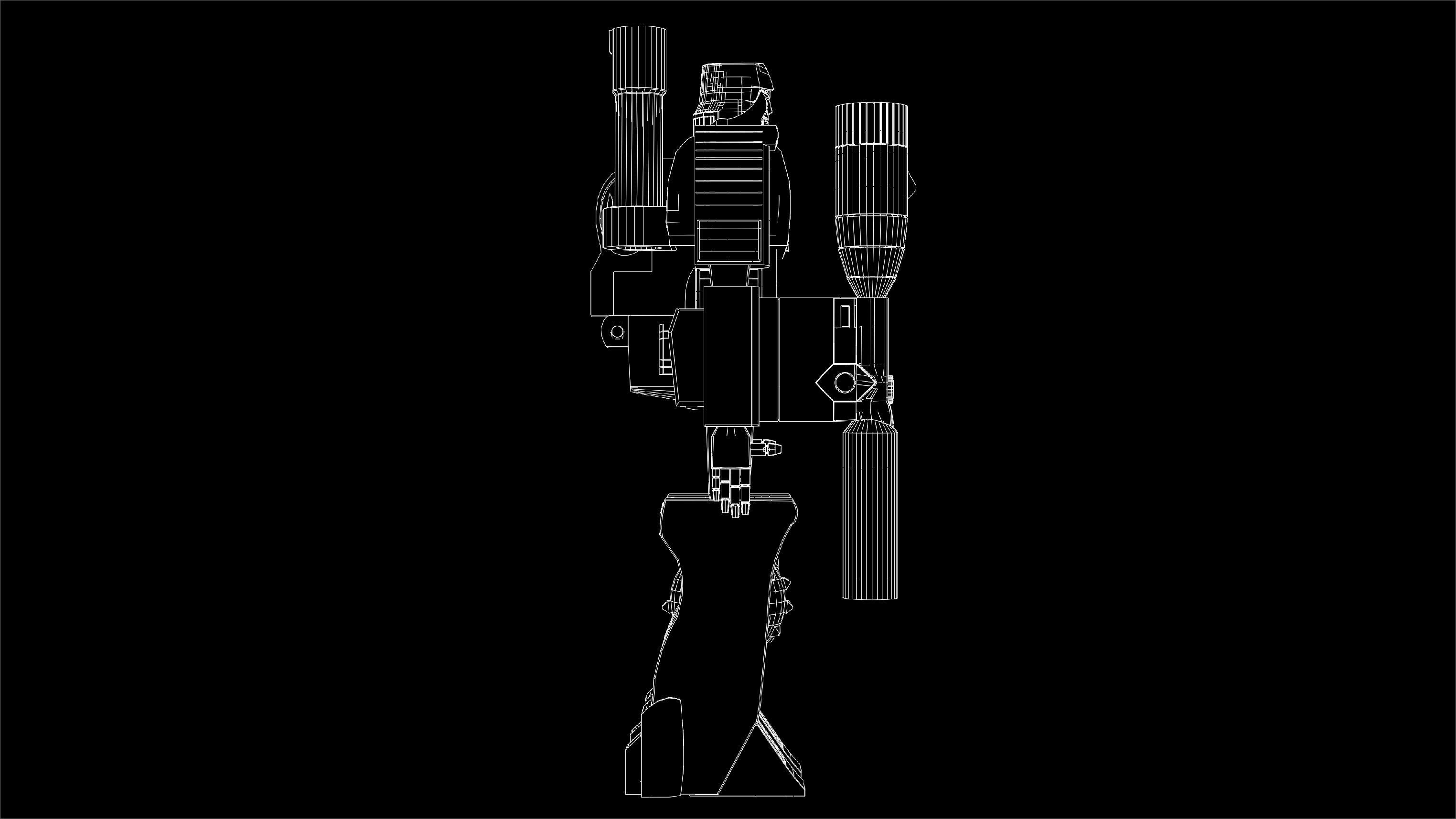 Megatron G1 3D model_24