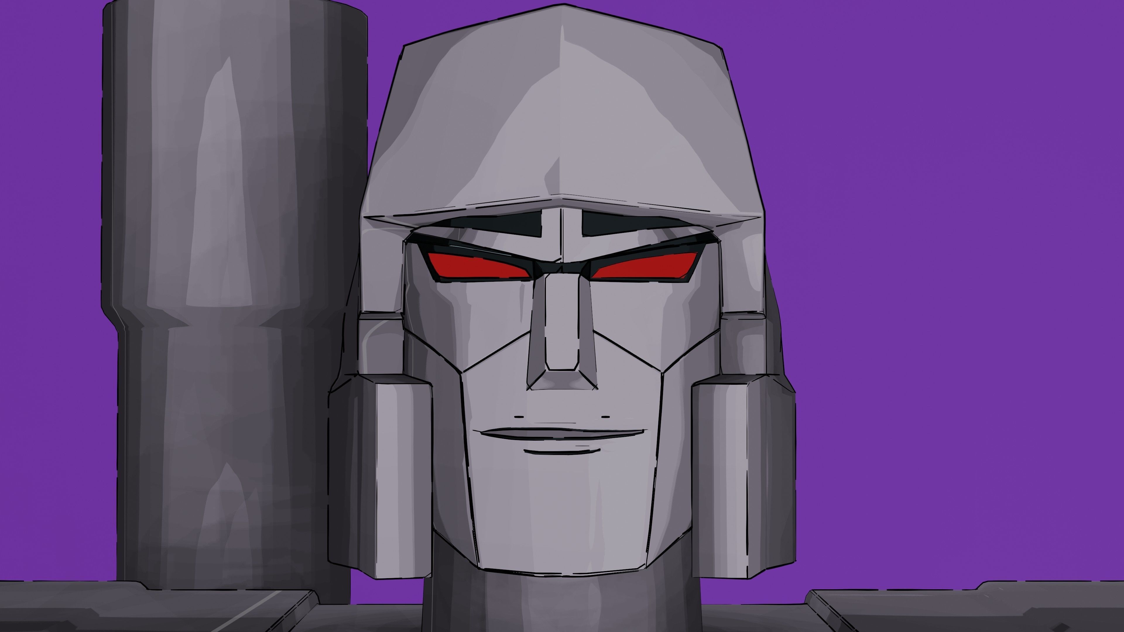 Megatron G1 3D model_7