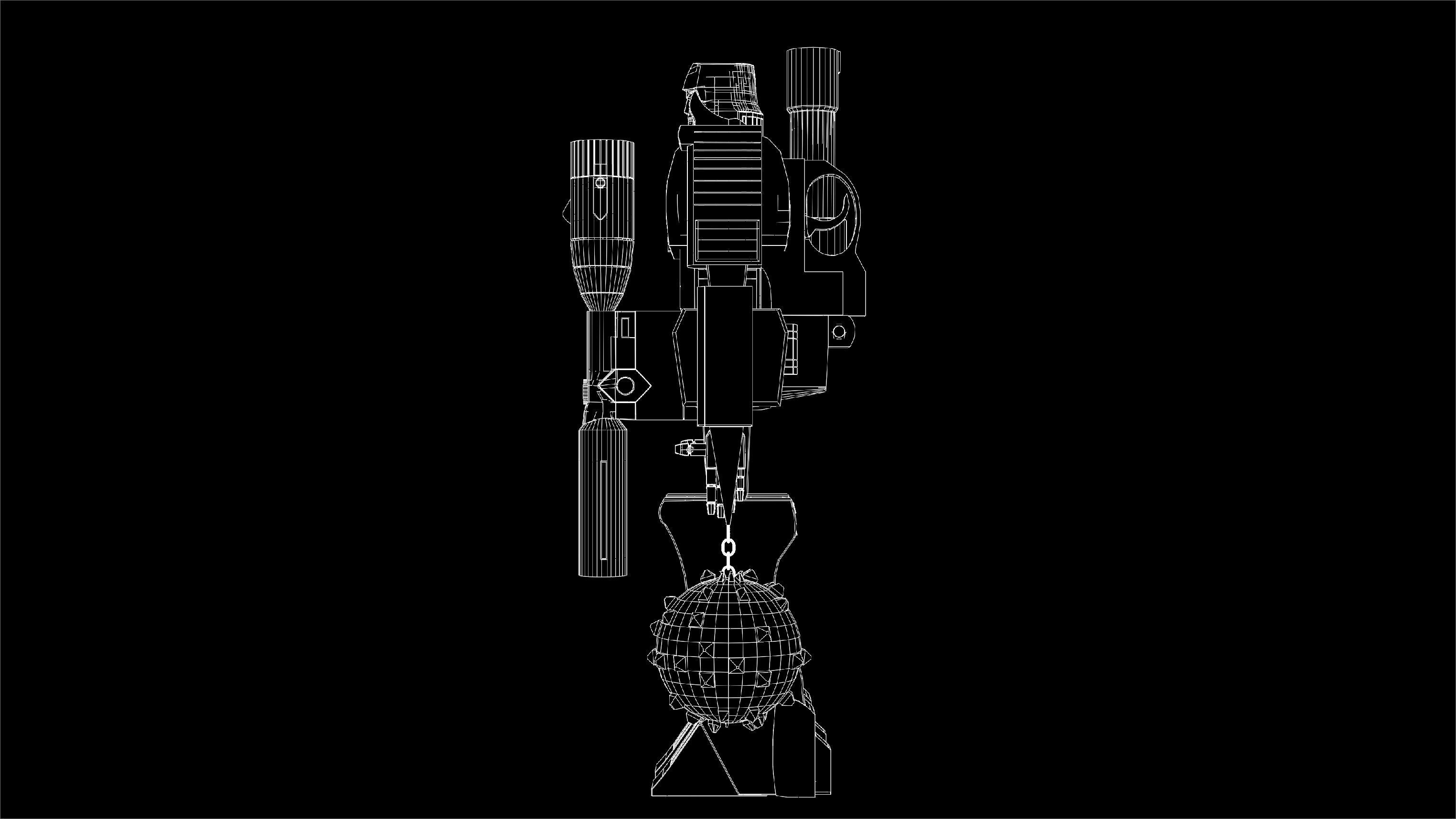 Megatron G1 3D model_26