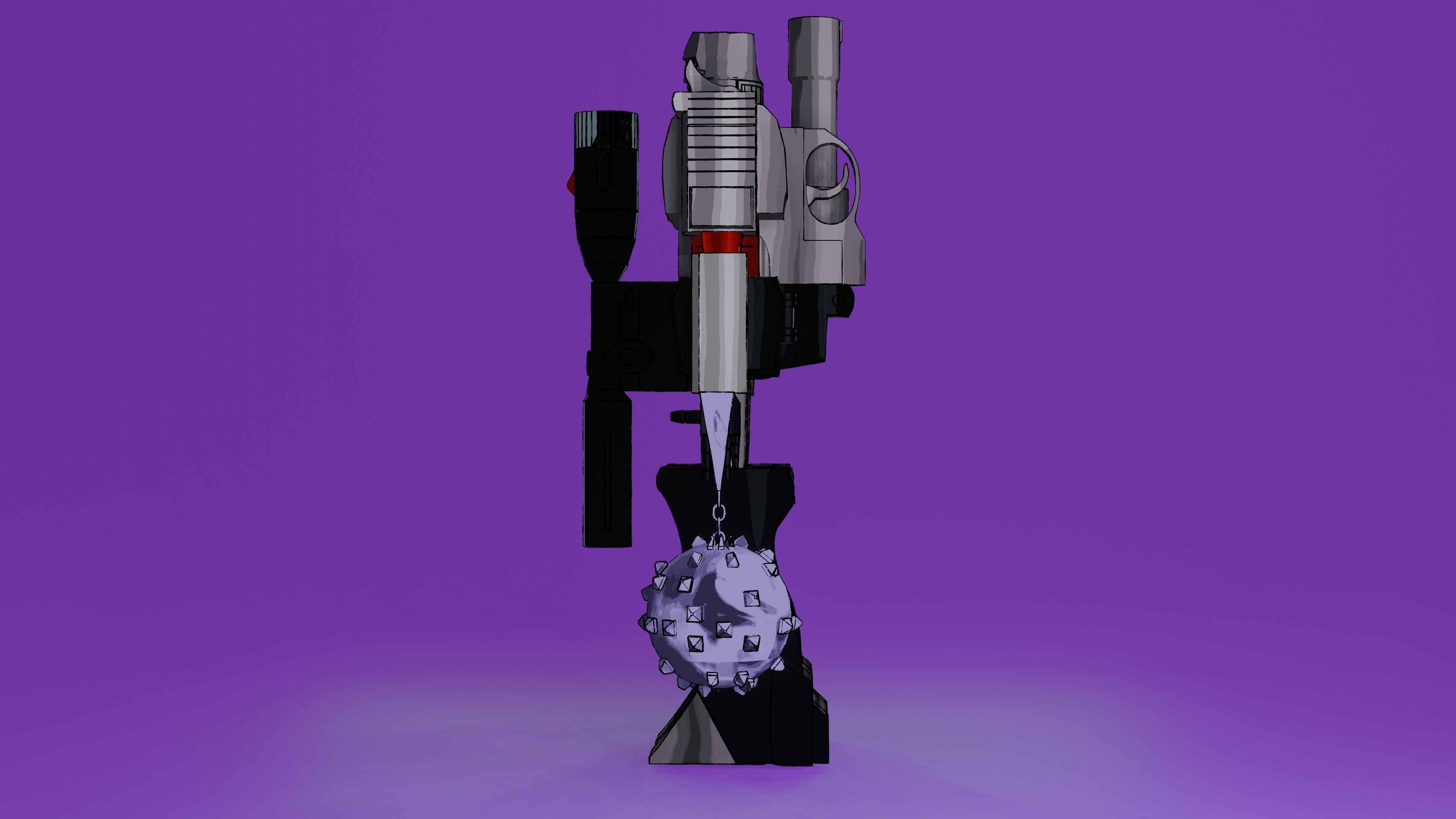 Megatron G1 3D model_21