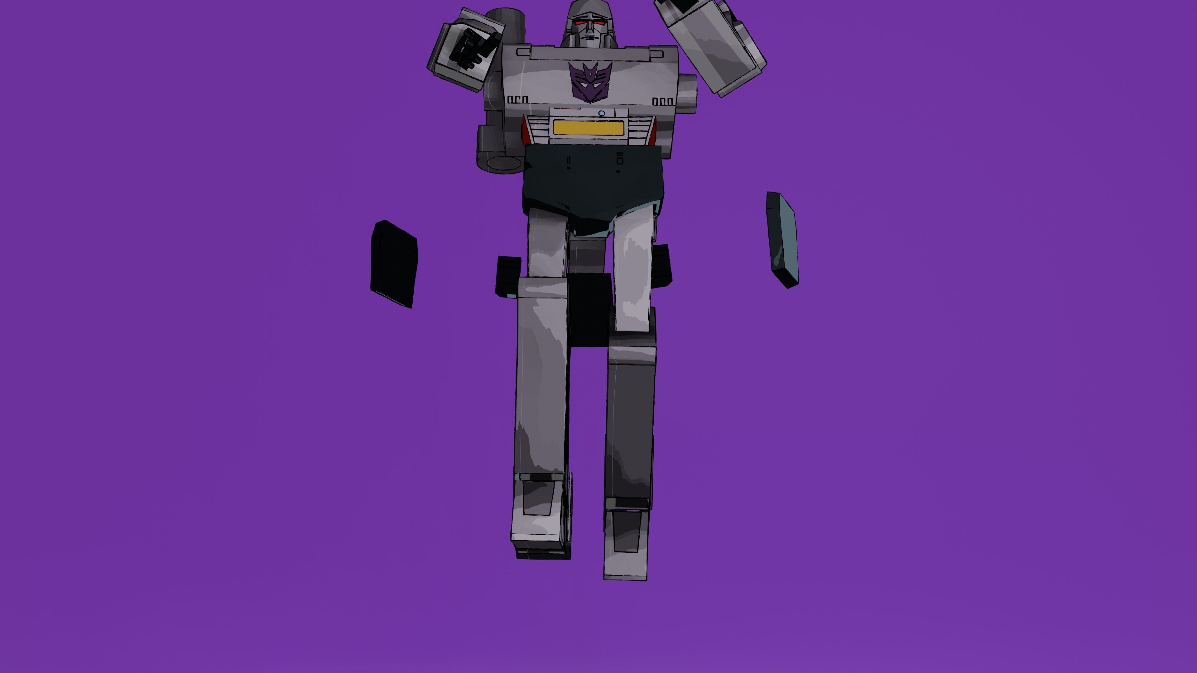 Megatron G1 3D model_16