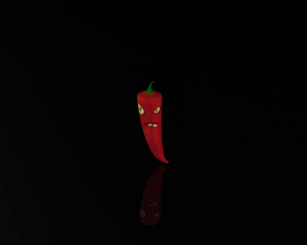 Cartoon Paper Low-poly 3D model_1