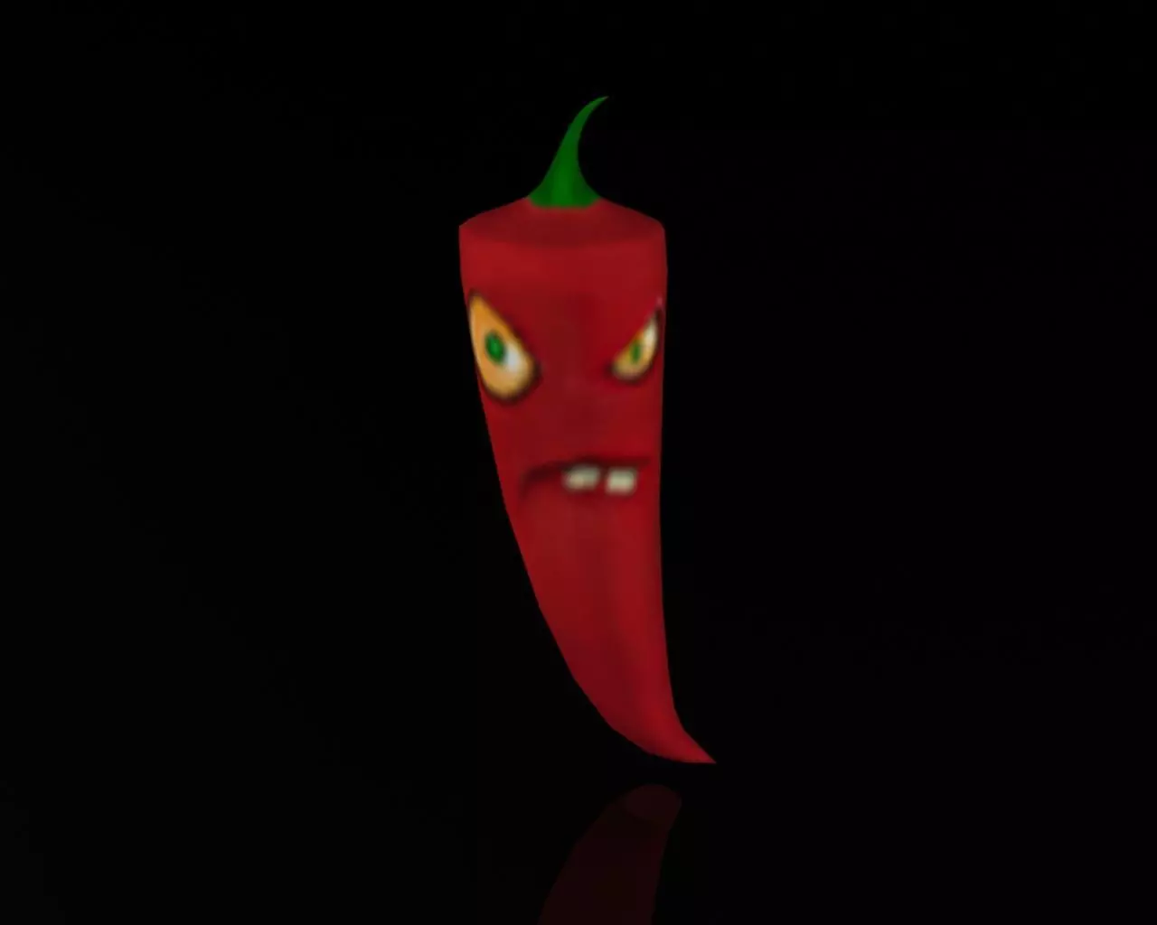 Cartoon Paper Low-poly 3D model_0