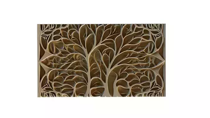 mural decor set wall panel 21