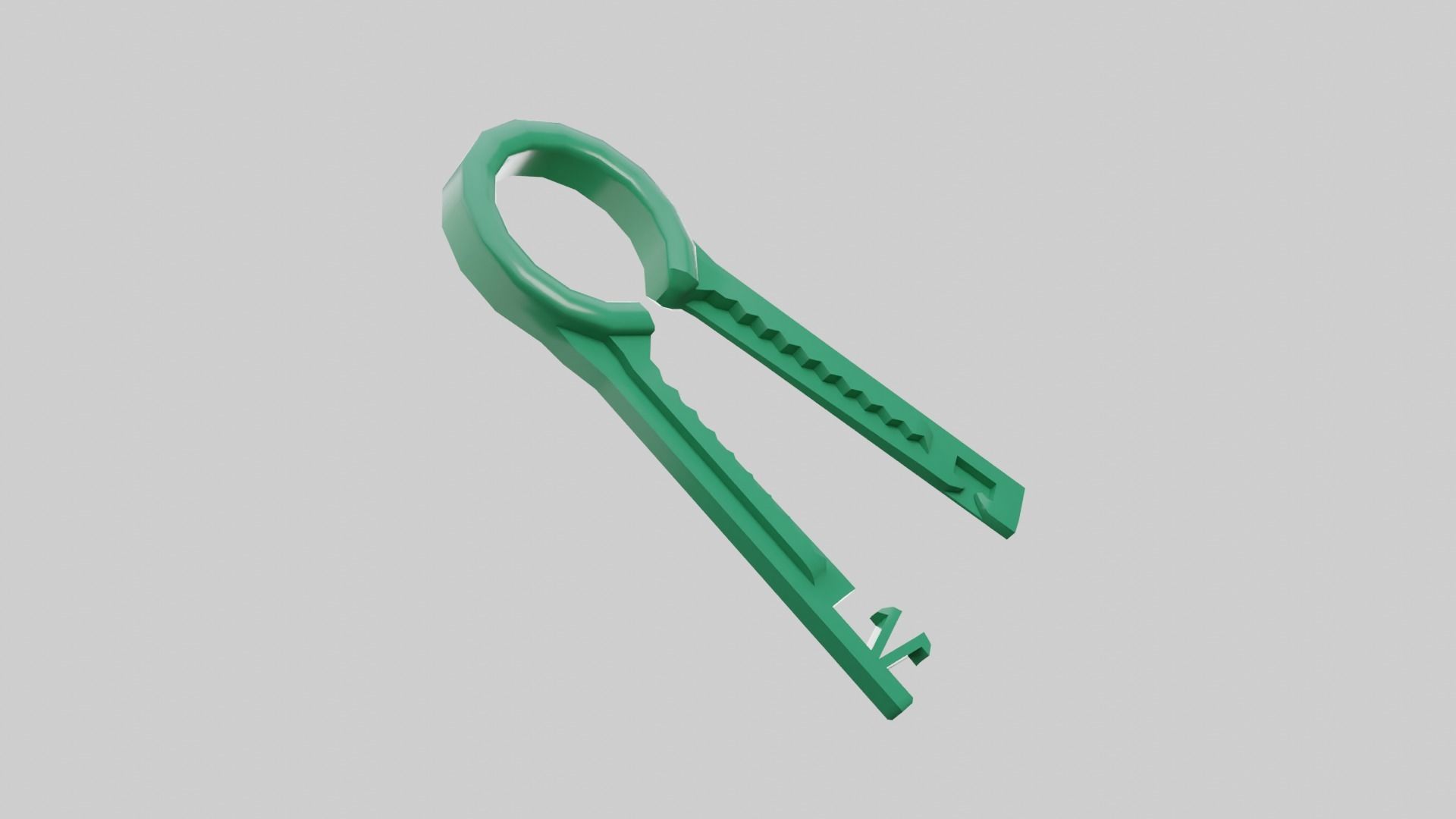 Umbilical Cord Clamp Low-poly 3D model_5