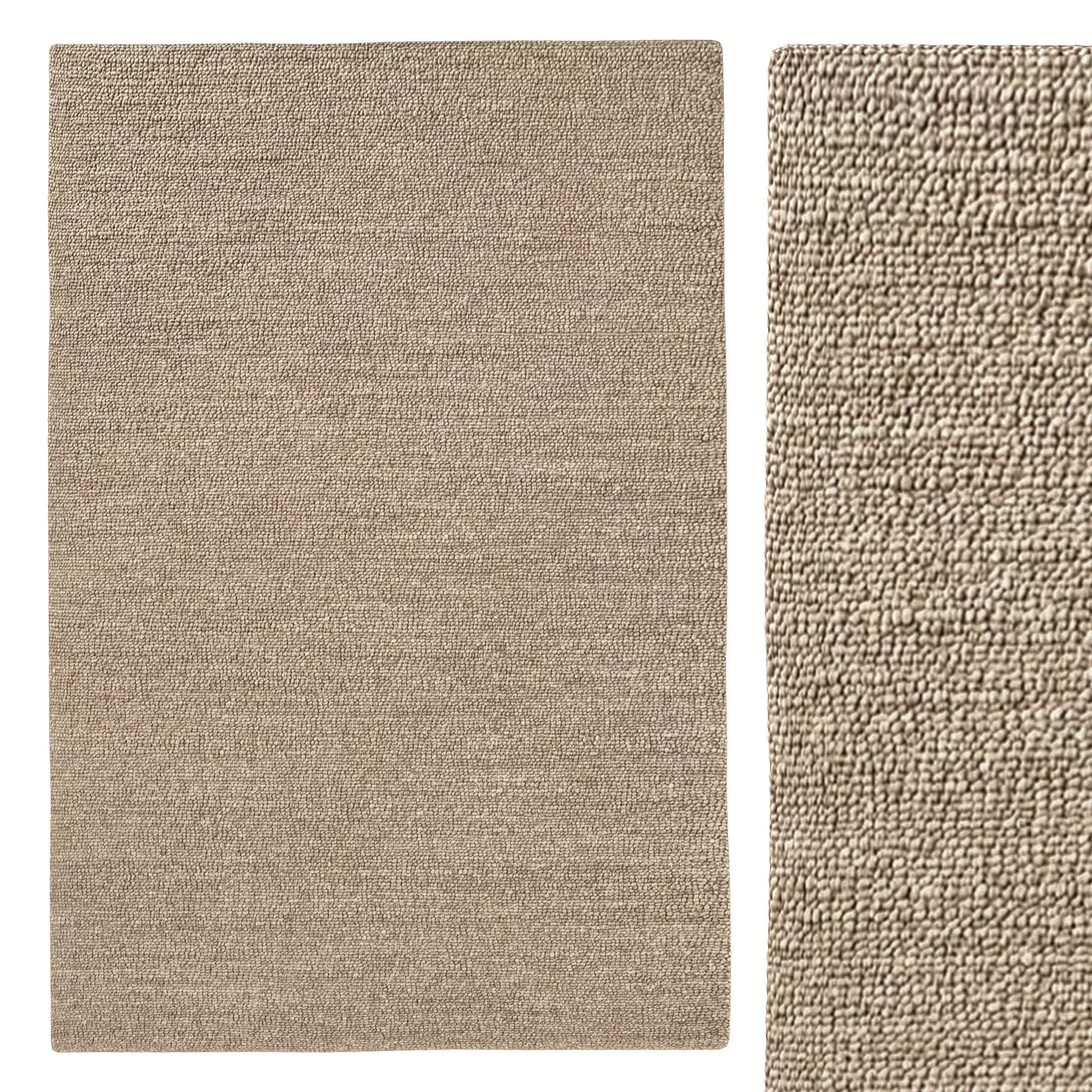 ANISAH WOOL  JUTE RUG 3D model_0
