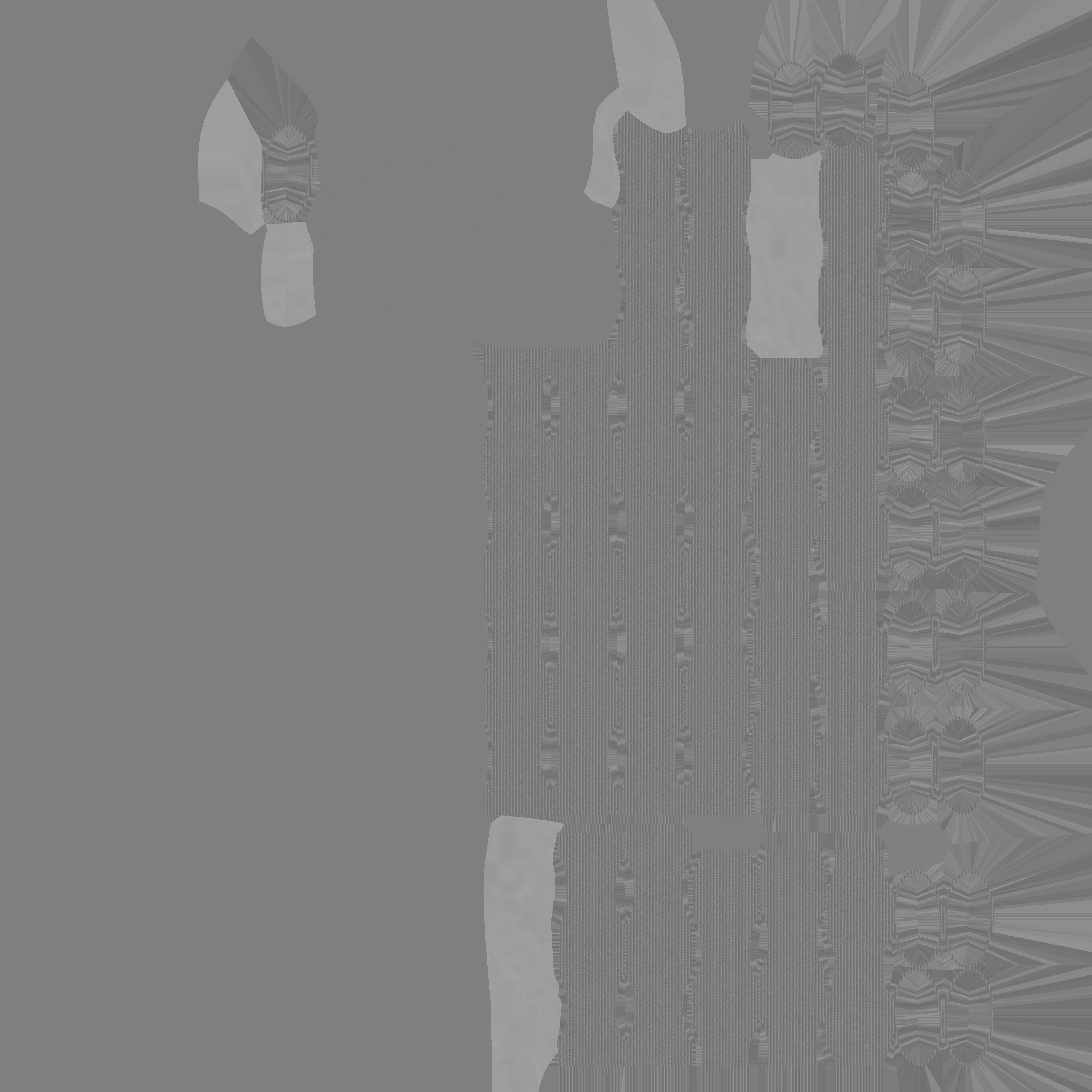 Katana Low-poly 3D model_8