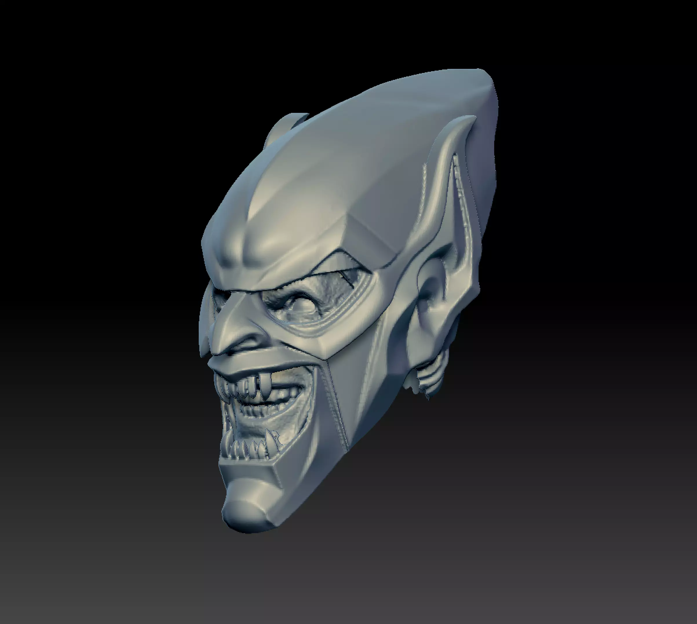 Crazy Dafoe Gobby Mask 3D print model_0