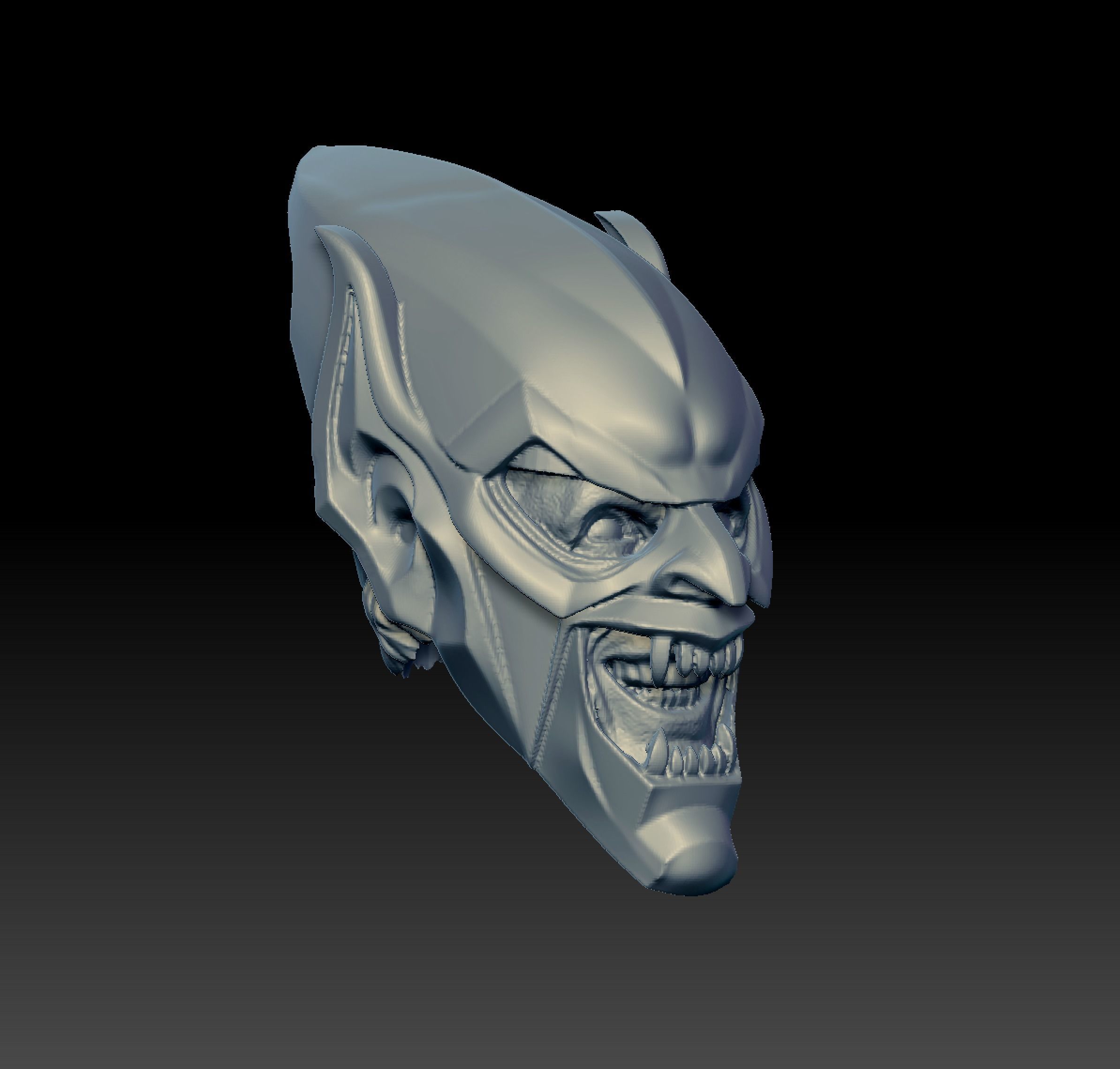 Crazy Dafoe Gobby Mask 3D print model_2