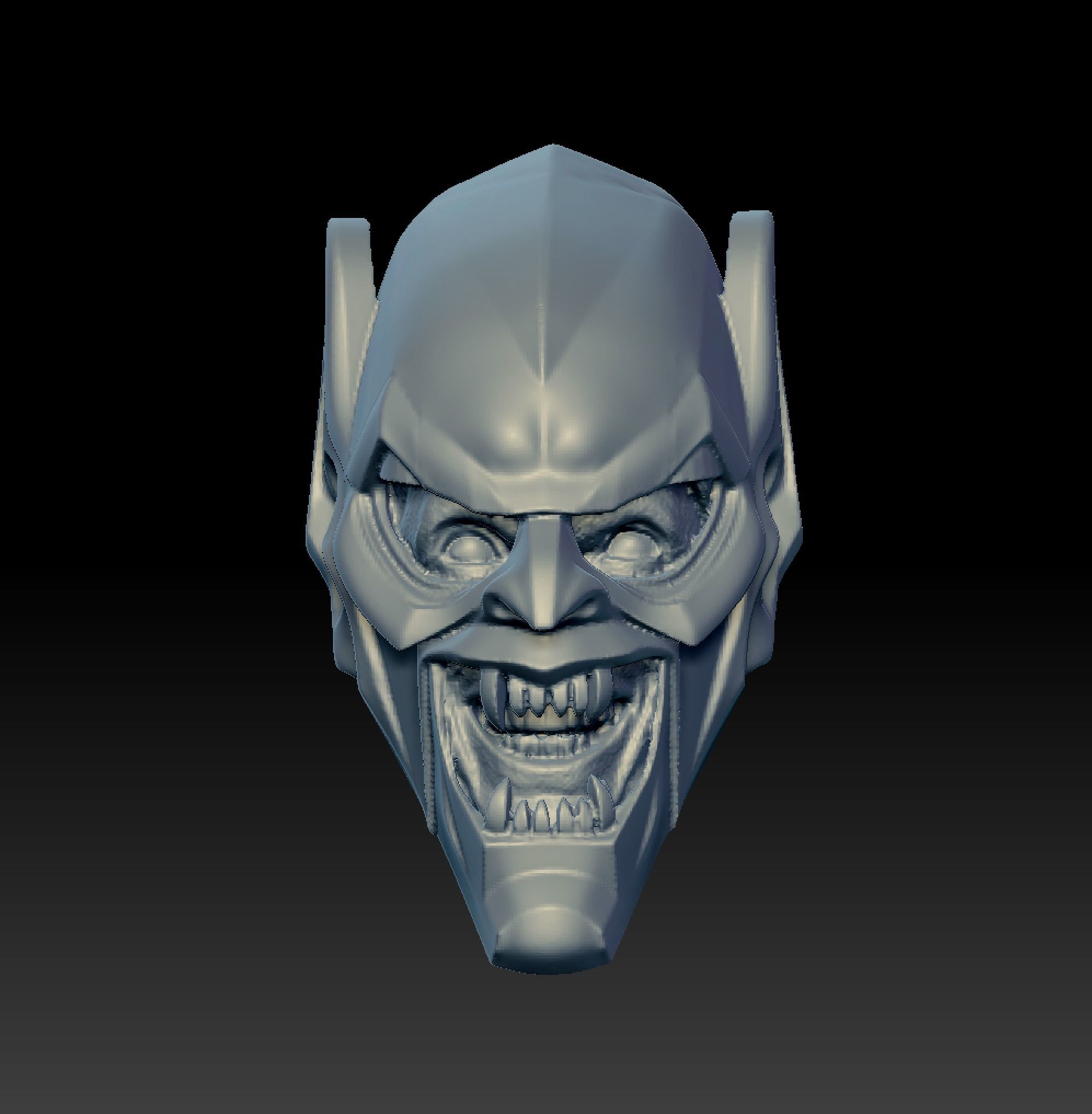 Crazy Dafoe Gobby Mask 3D print model_1