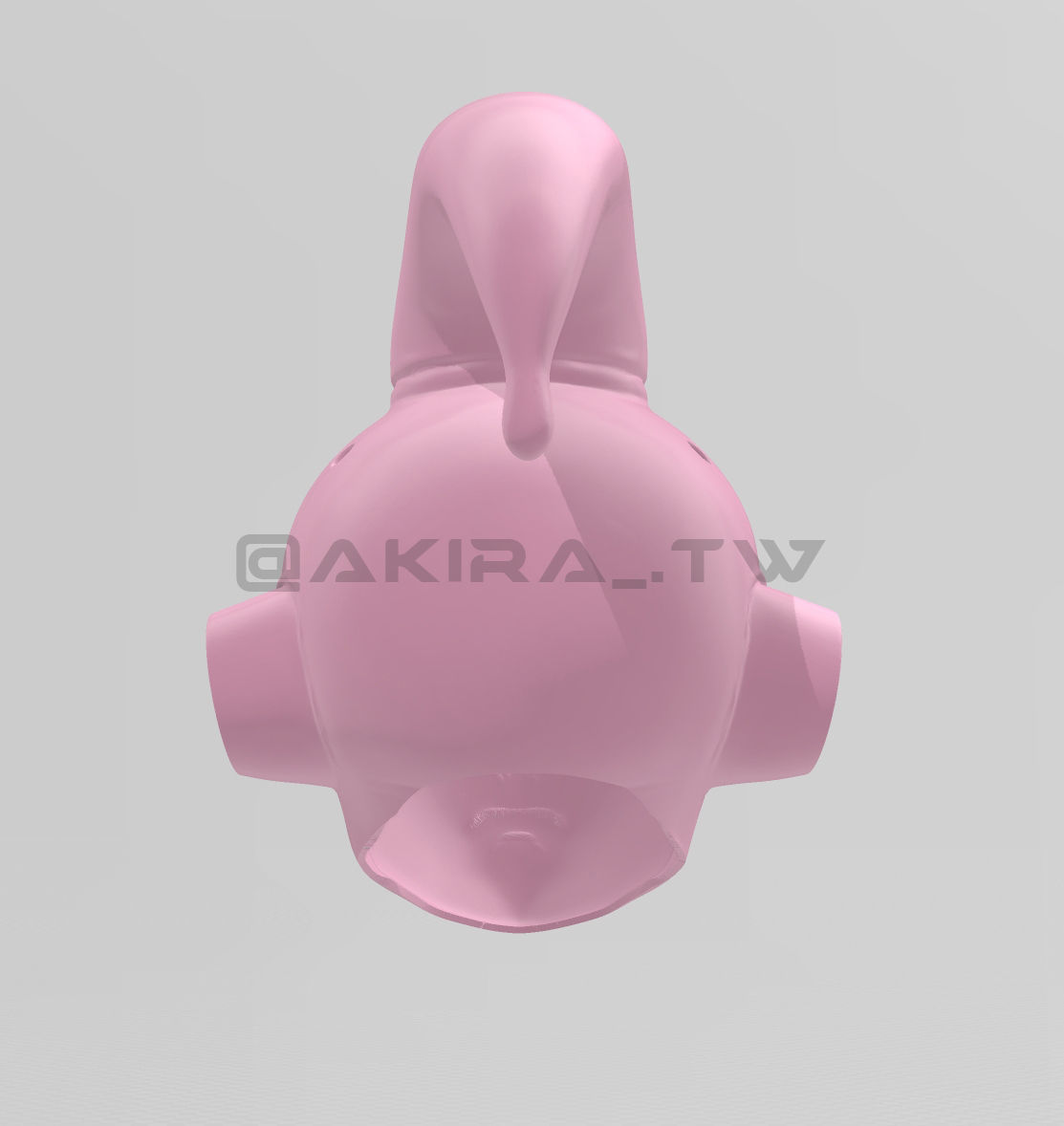 Kid Buu Helmet Dragon Ball Cosplay 3D print model_9