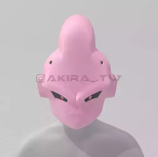 Kid Buu Helmet Dragon Ball Cosplay 3D print model