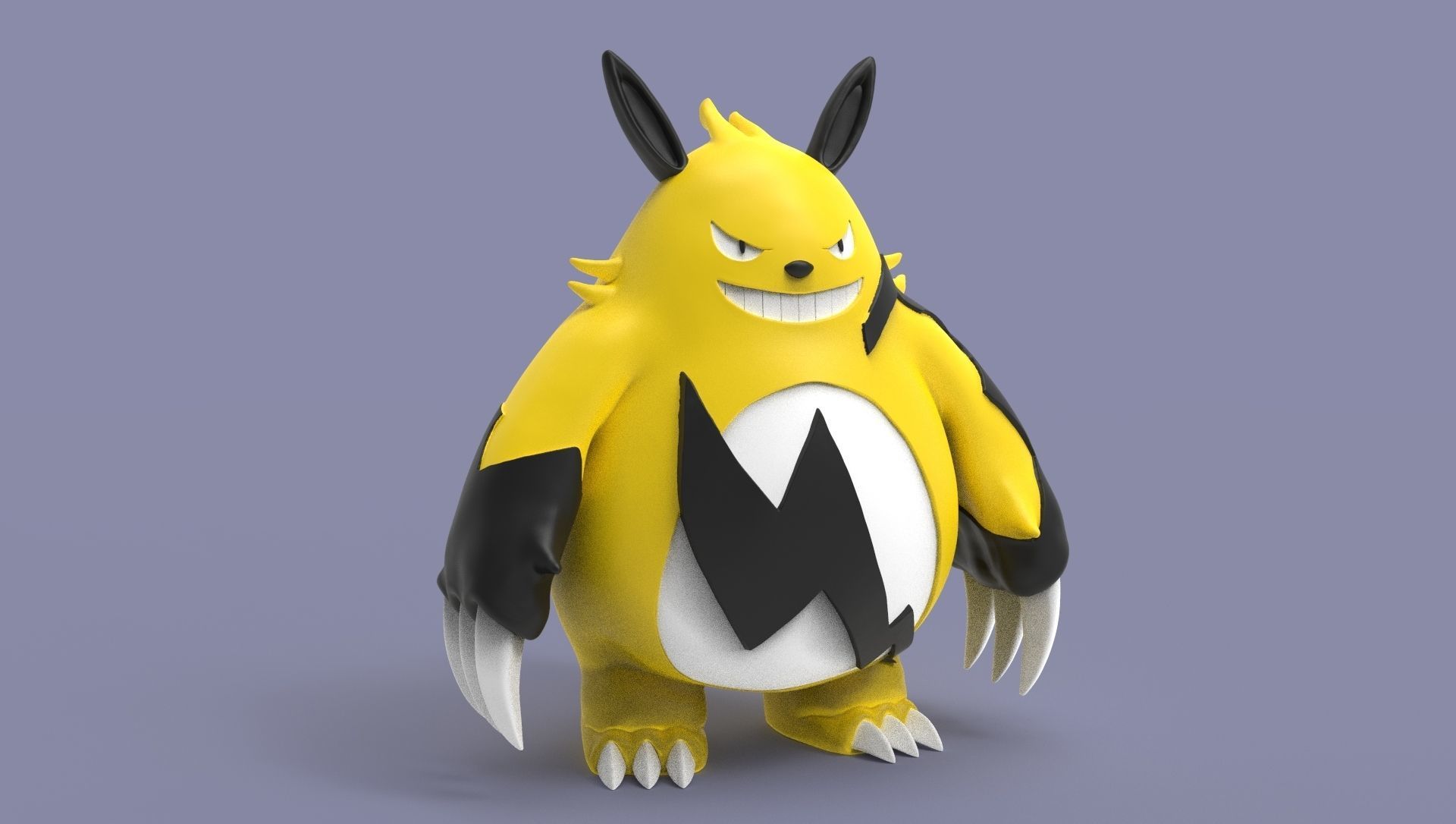 Grizzbolt Pal Palworld 3D print model_10