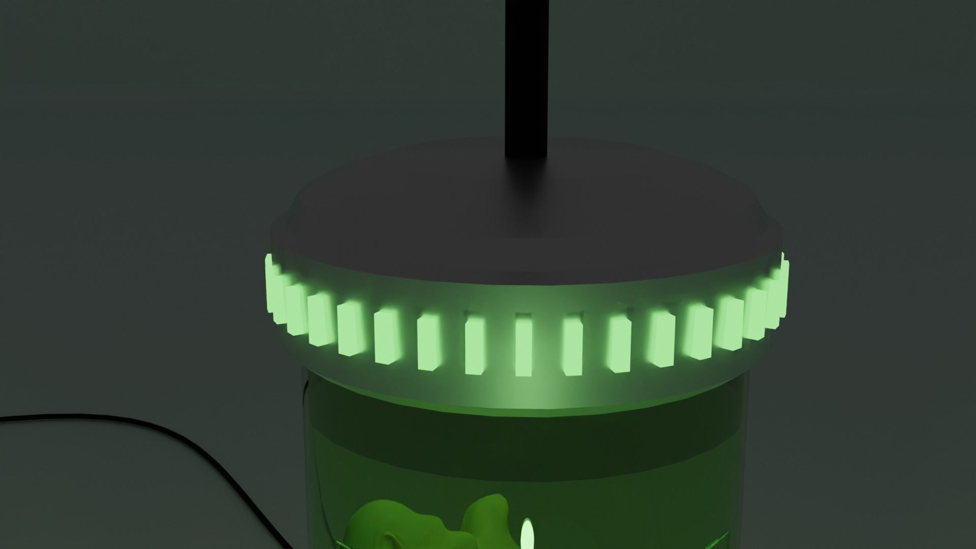 Cloning Chamber Low-poly 3D model_3