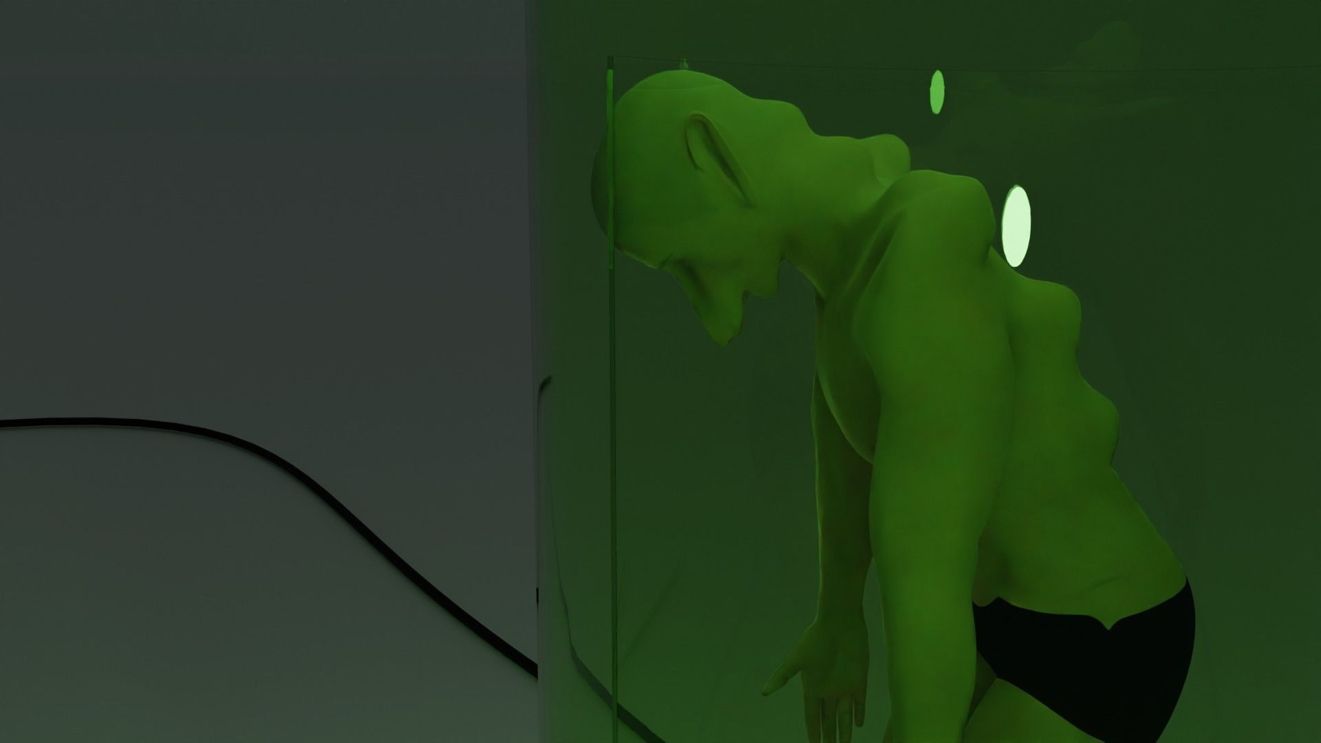 Cloning Chamber Low-poly 3D model_2