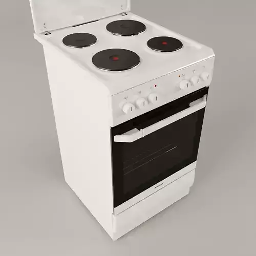 appliances equipment stove Integrated Kitchen 3D model