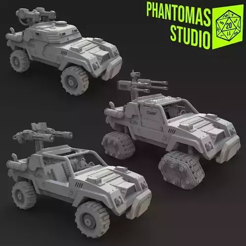 Lycan Assault Truck 3D print model