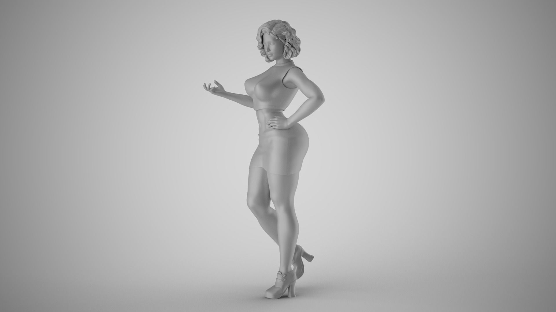 City Girl 6 3D print model_20