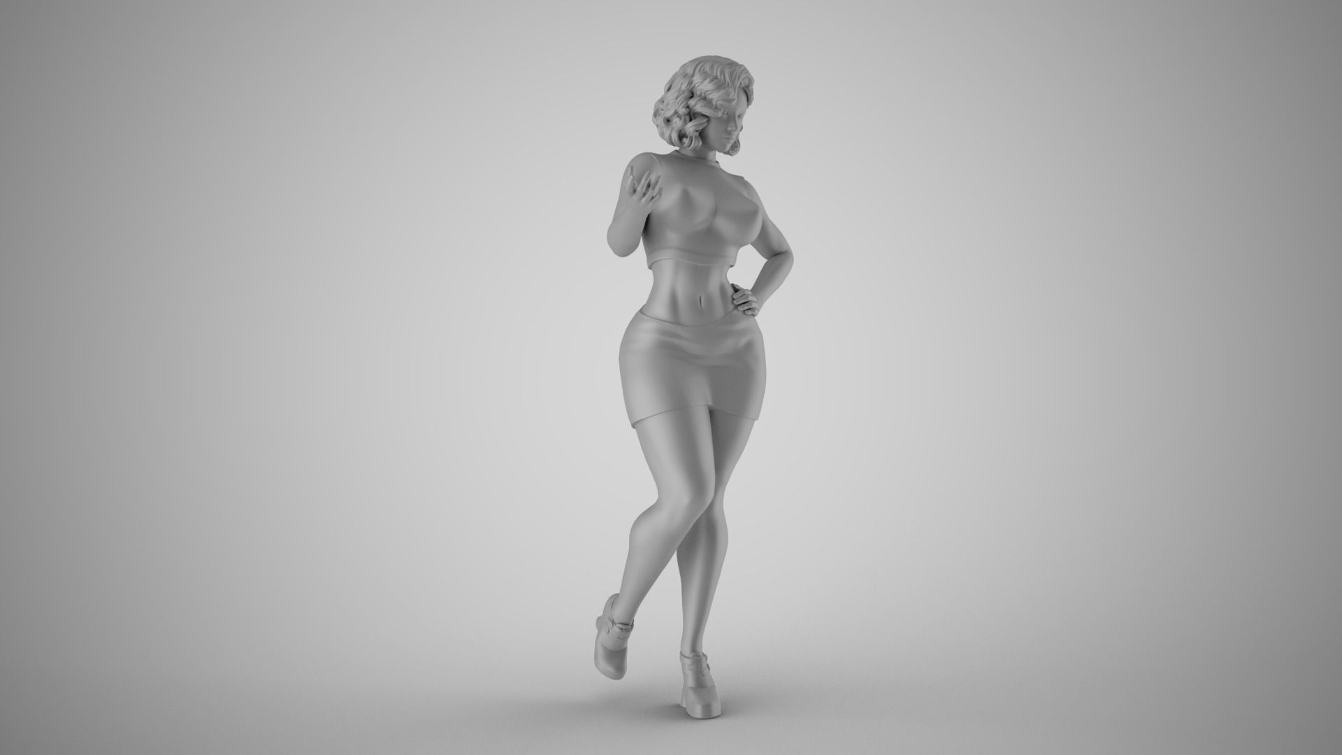 City Girl 6 3D print model_19