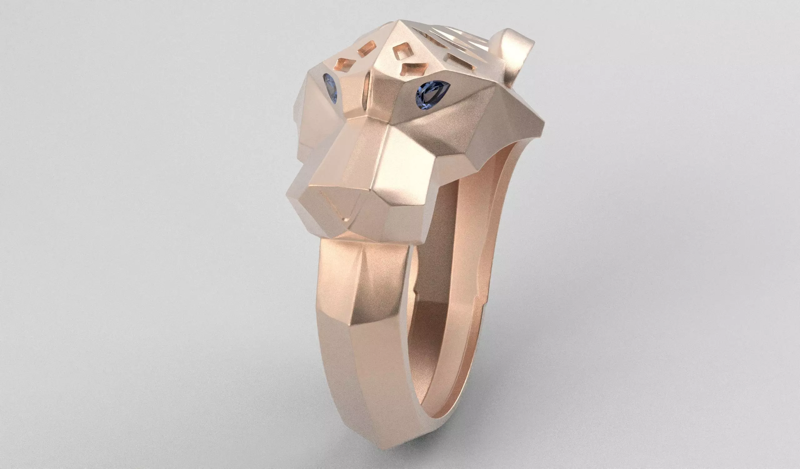 PHANTER RING - ANILLO PANTERA 3D print model_99