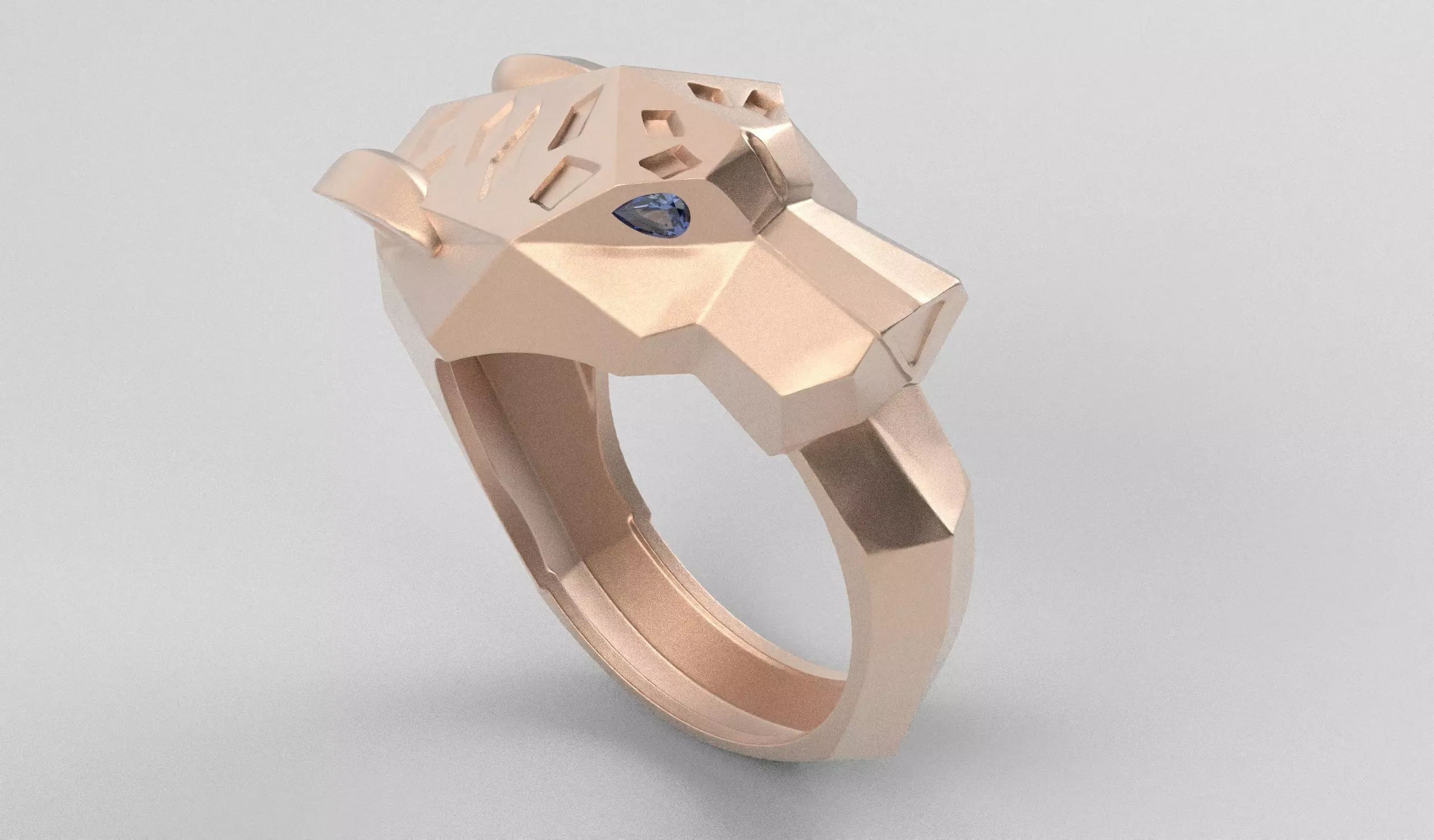 PHANTER RING - ANILLO PANTERA 3D print model_88