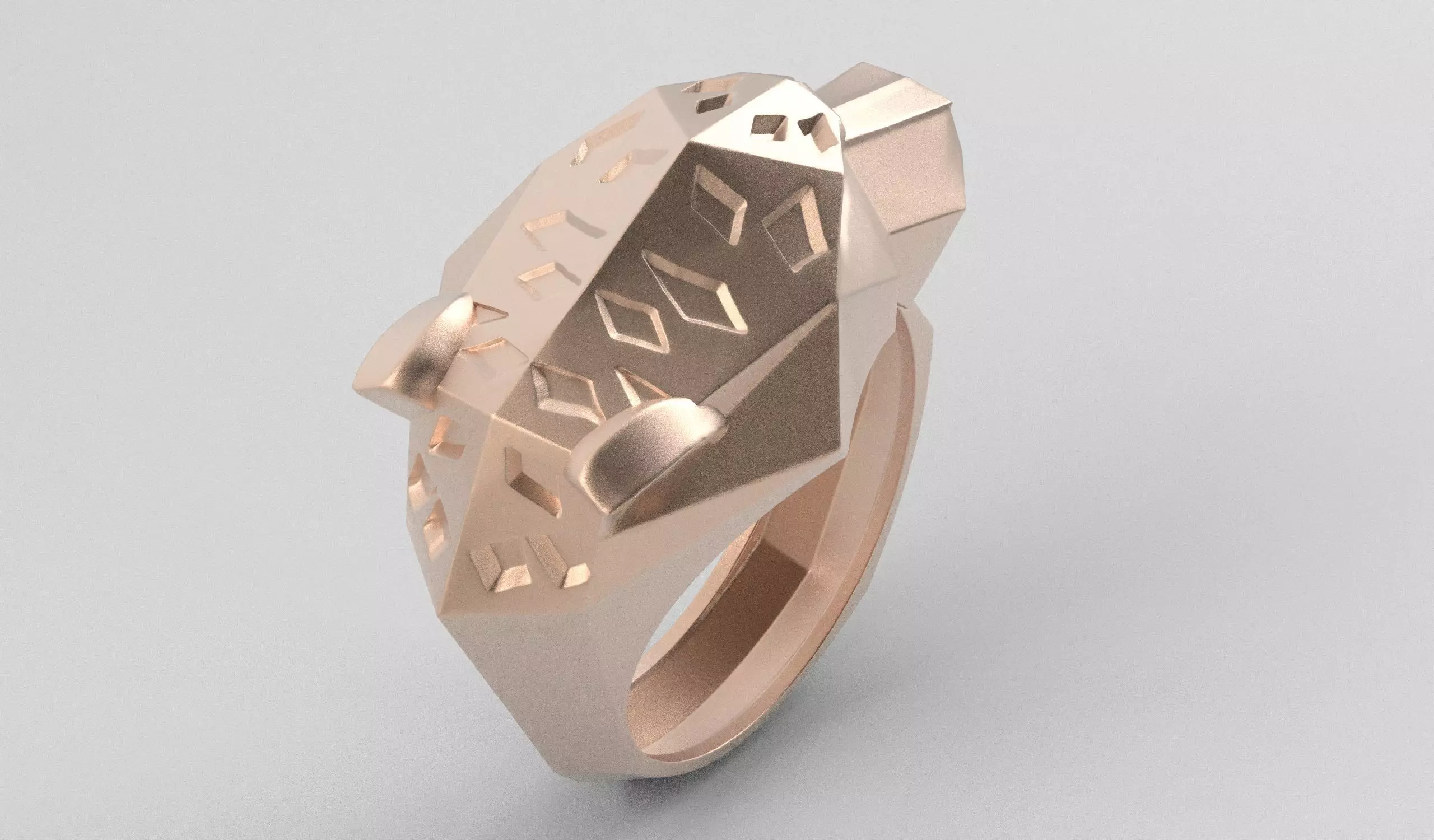 PHANTER RING - ANILLO PANTERA 3D print model_95