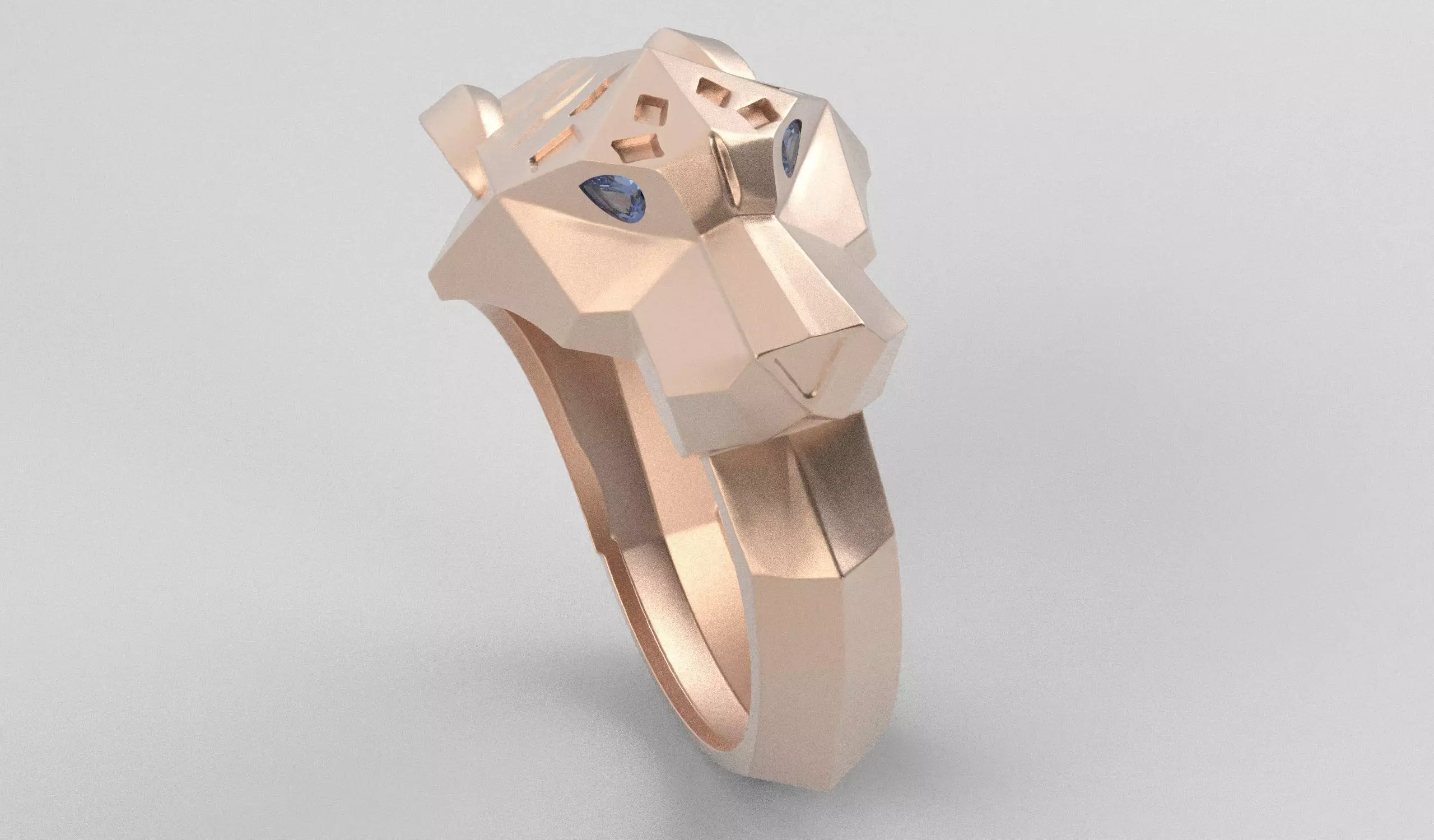 PHANTER RING - ANILLO PANTERA 3D print model_43