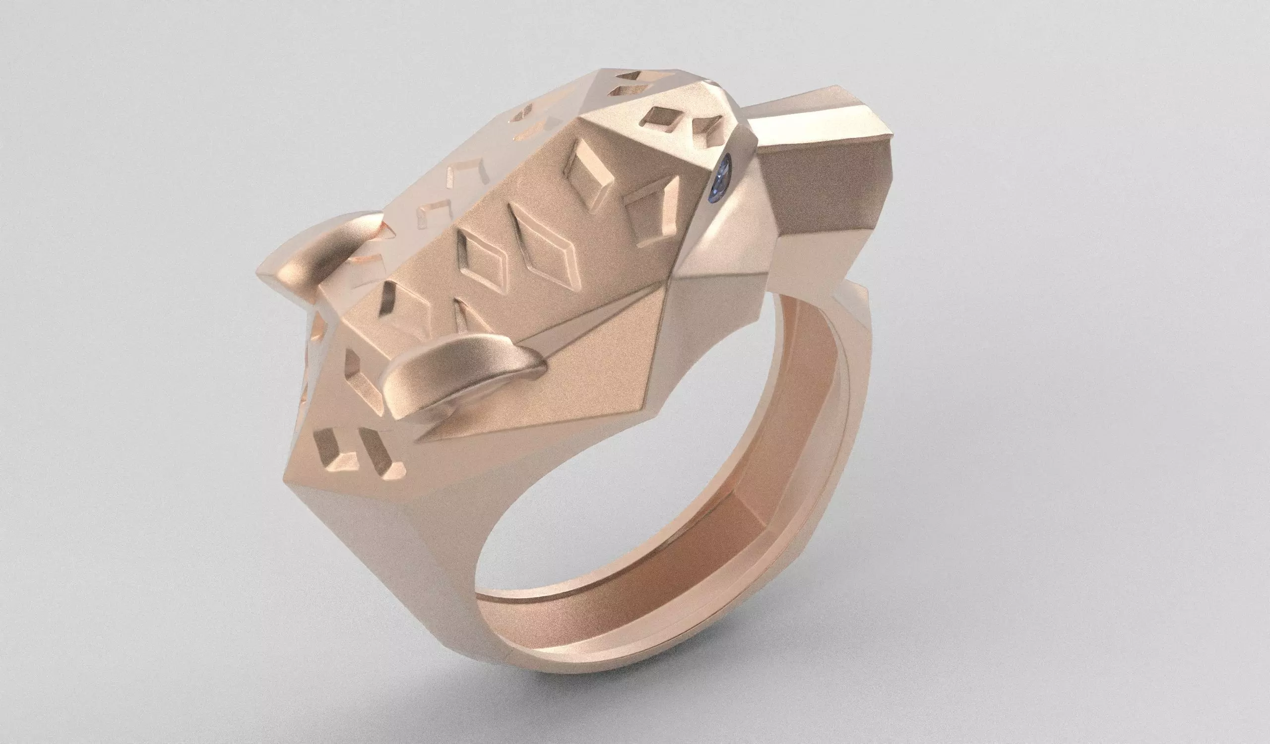 PHANTER RING - ANILLO PANTERA 3D print model_25