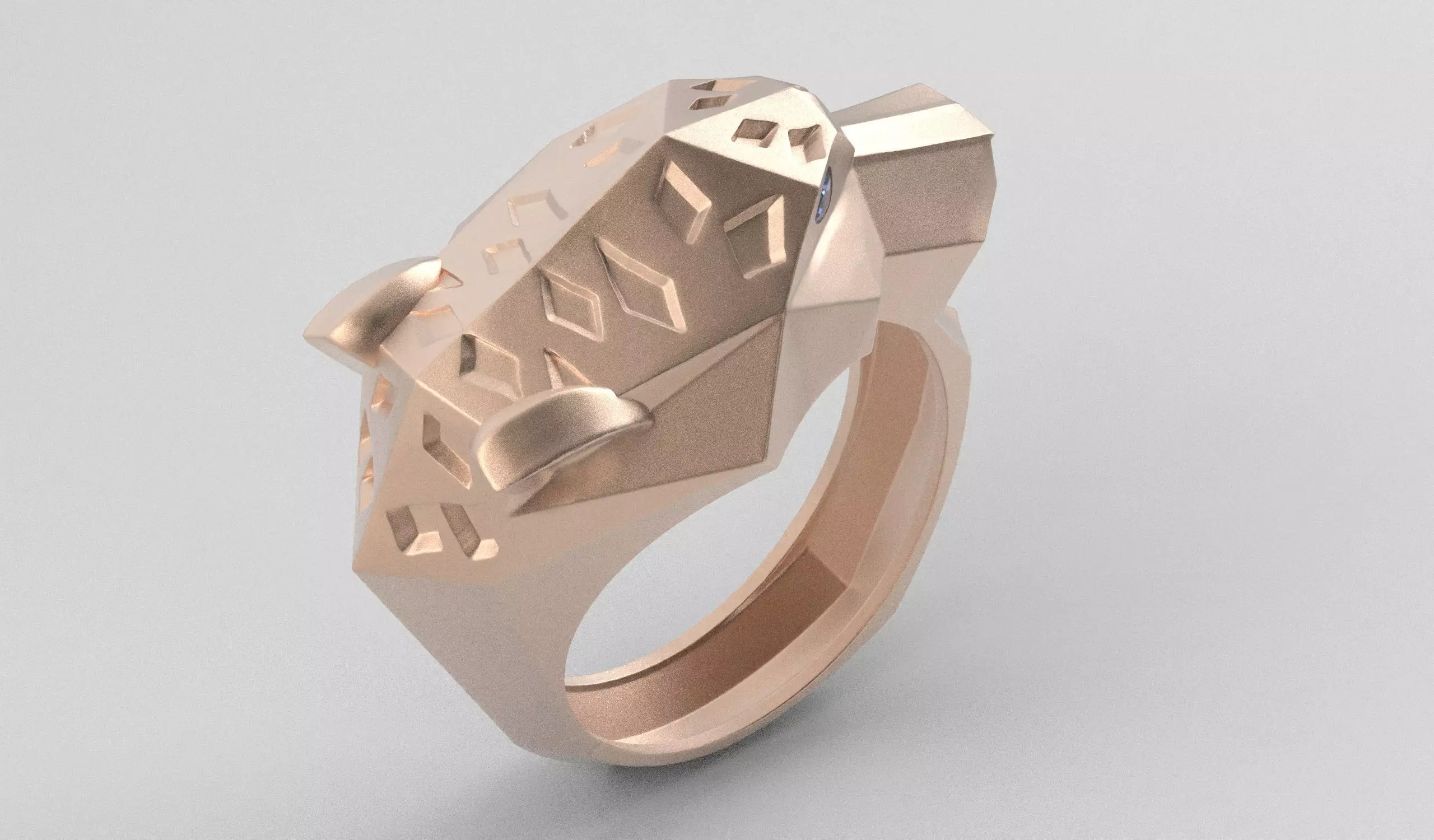 PHANTER RING - ANILLO PANTERA 3D print model_23