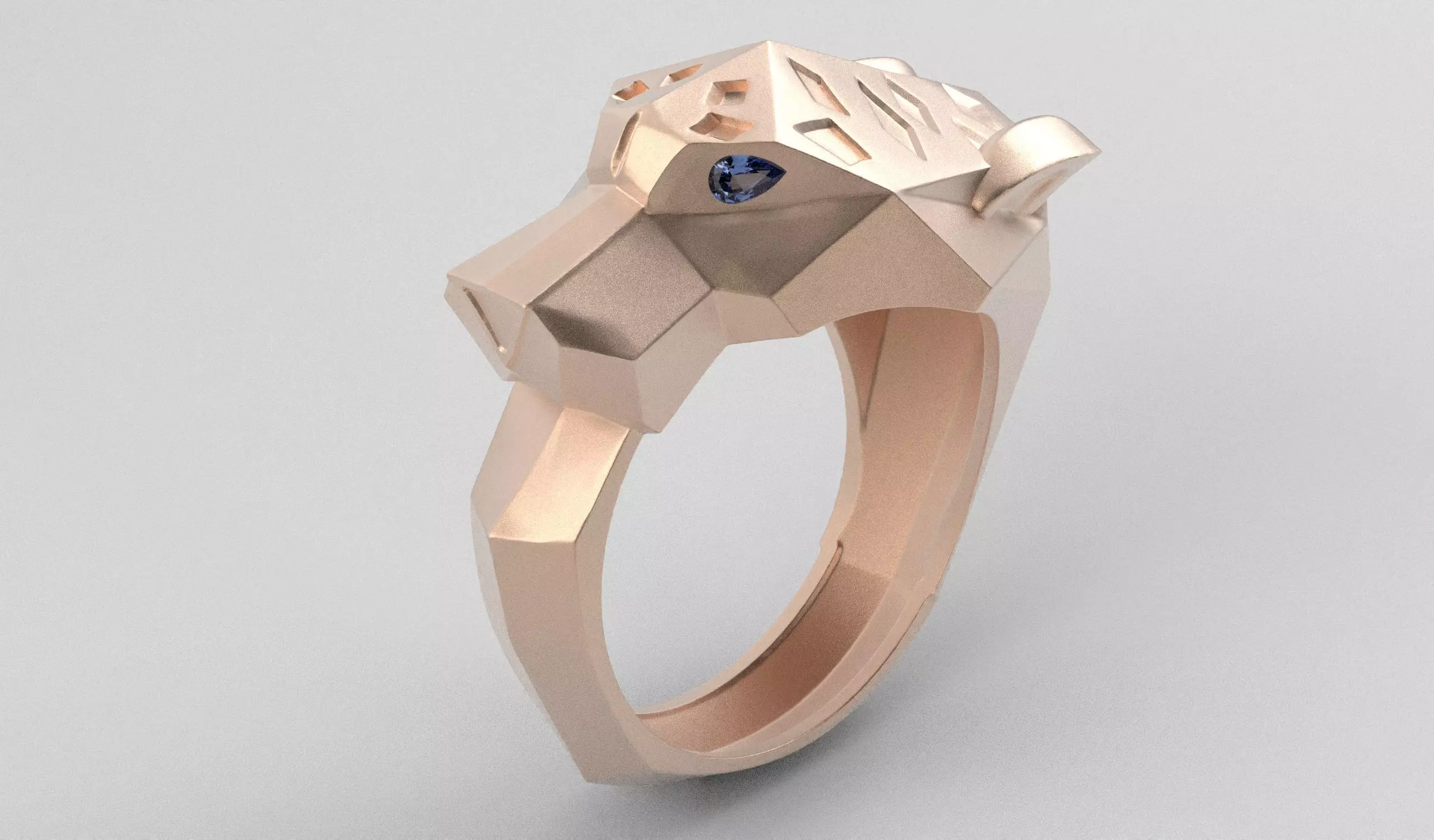 PHANTER RING - ANILLO PANTERA 3D print model_15