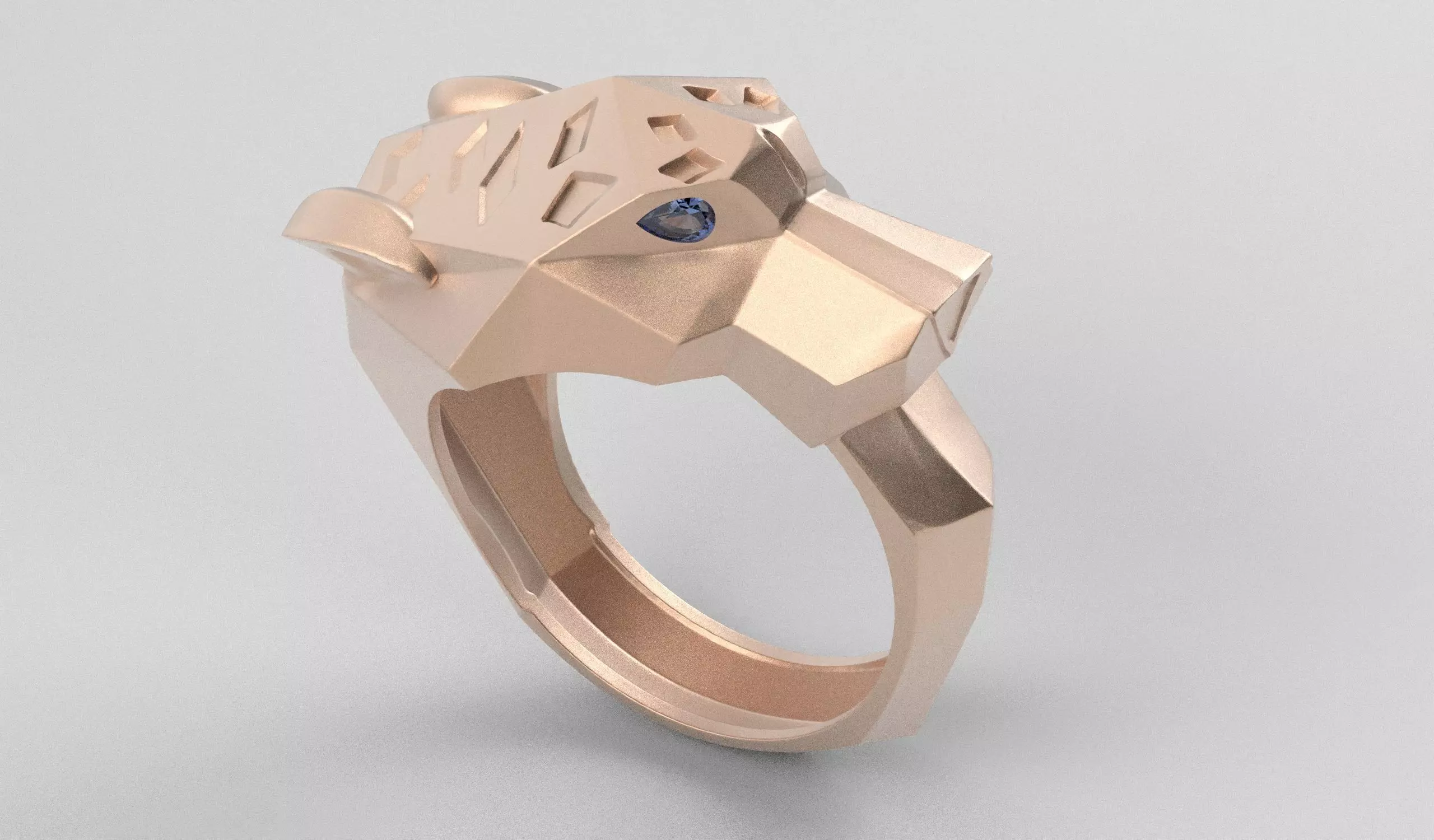 PHANTER RING - ANILLO PANTERA 3D print model_14