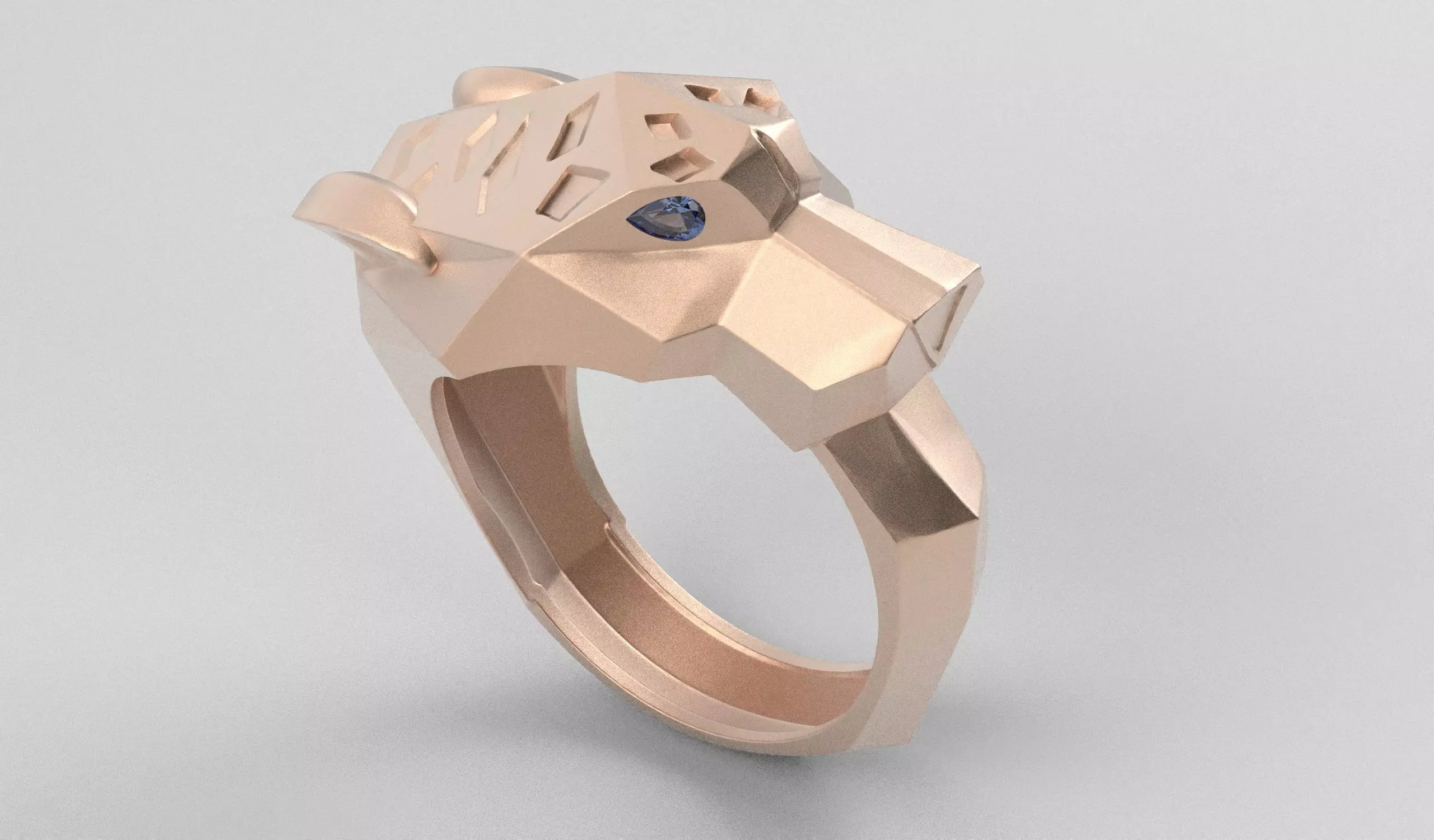 PHANTER RING - ANILLO PANTERA 3D print model_32