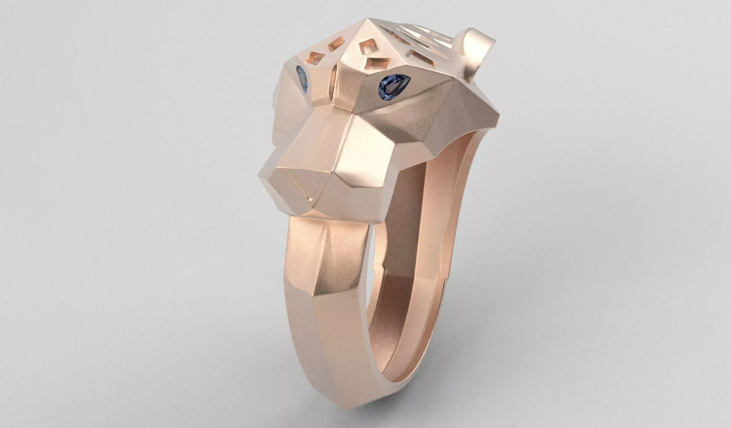 PHANTER RING - ANILLO PANTERA 3D print model_41