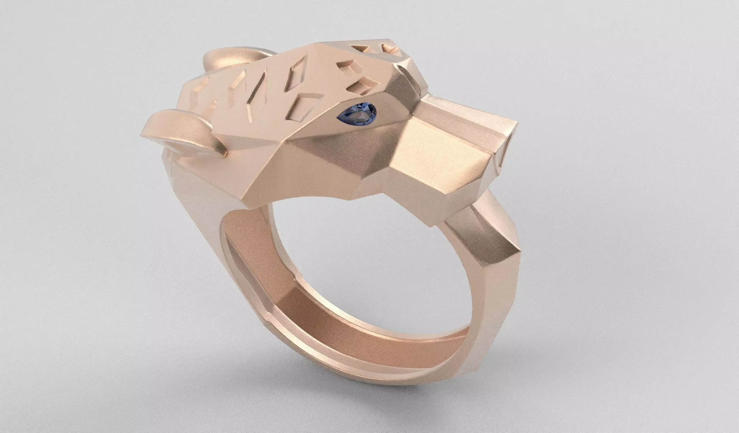 PHANTER RING - ANILLO PANTERA 3D print model_90