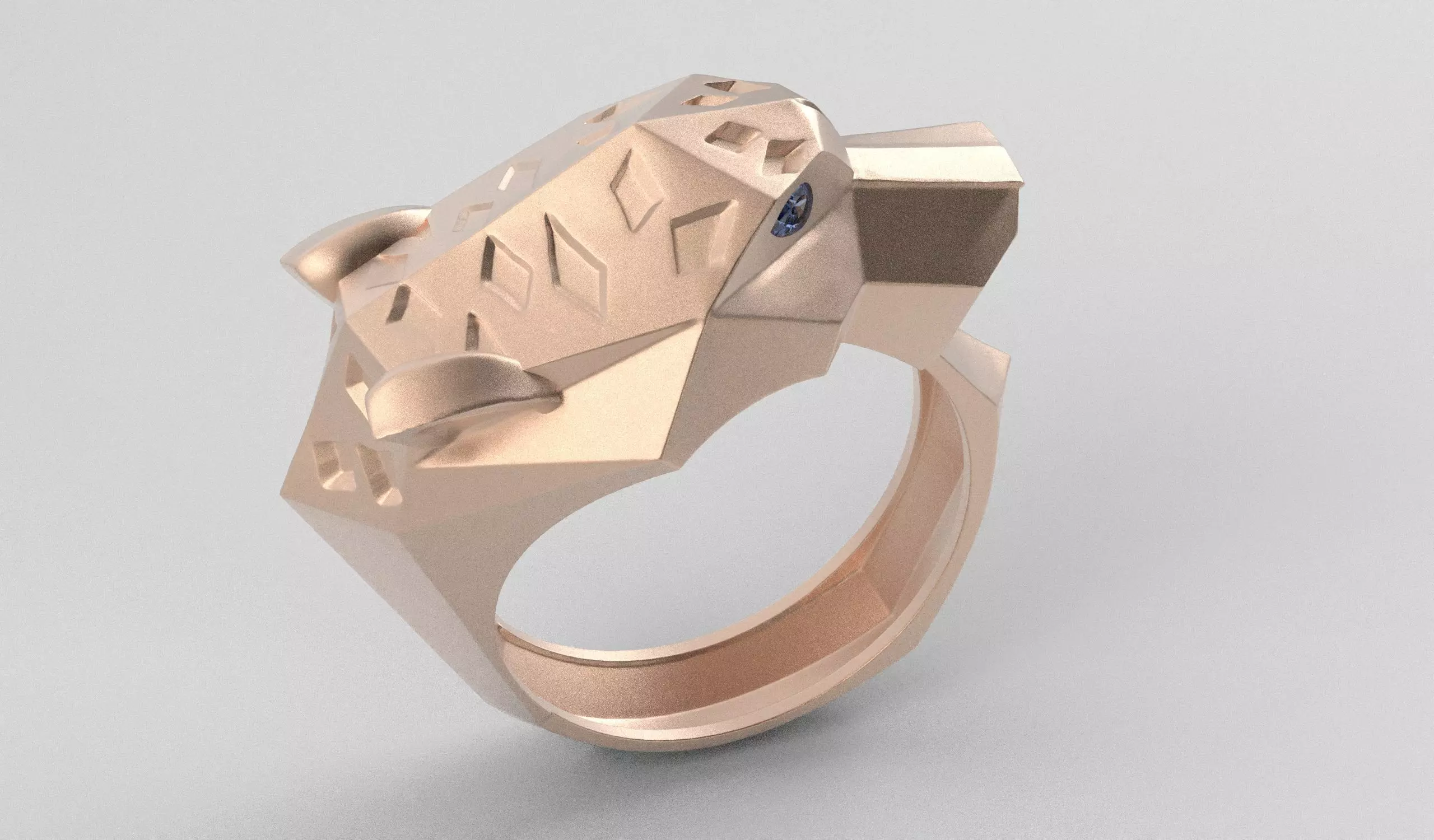 PHANTER RING - ANILLO PANTERA 3D print model_37