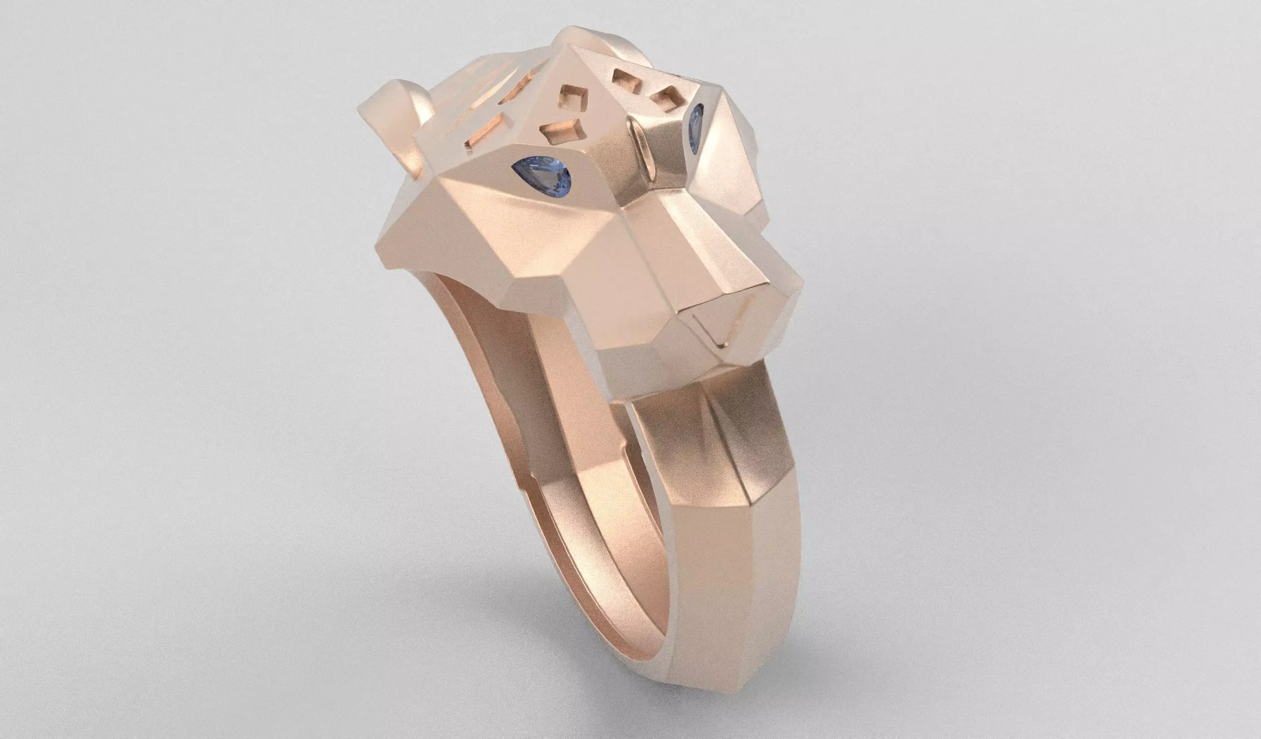 PHANTER RING - ANILLO PANTERA 3D print model_75