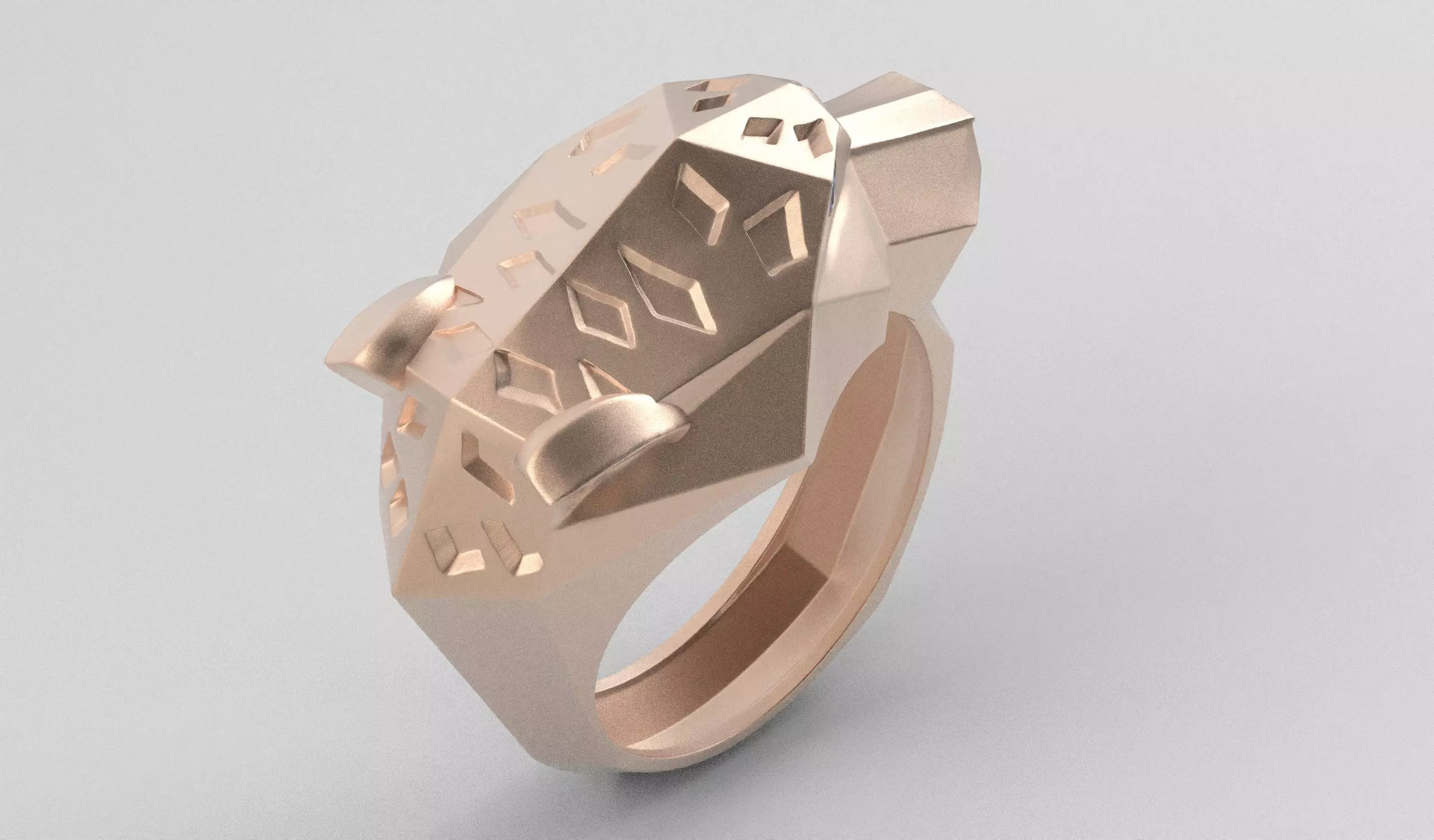 PHANTER RING - ANILLO PANTERA 3D print model_34