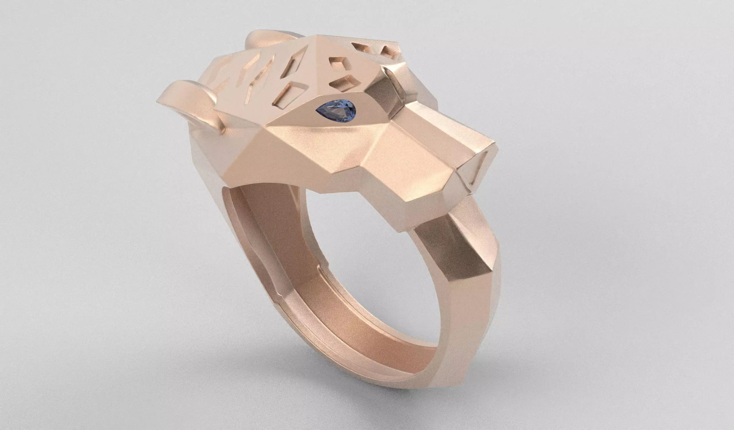PHANTER RING - ANILLO PANTERA 3D print model_36