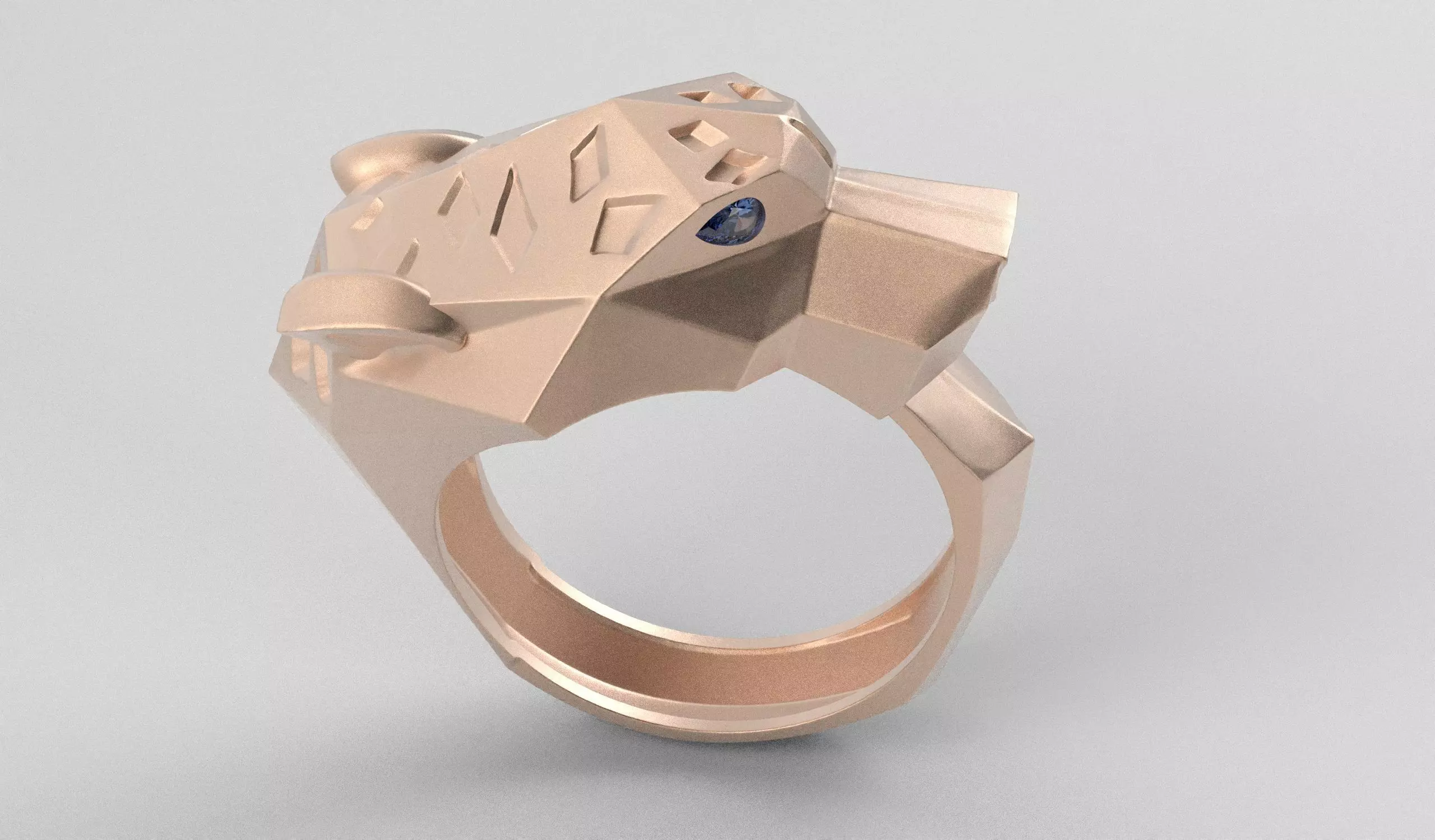 PHANTER RING - ANILLO PANTERA 3D print model_17