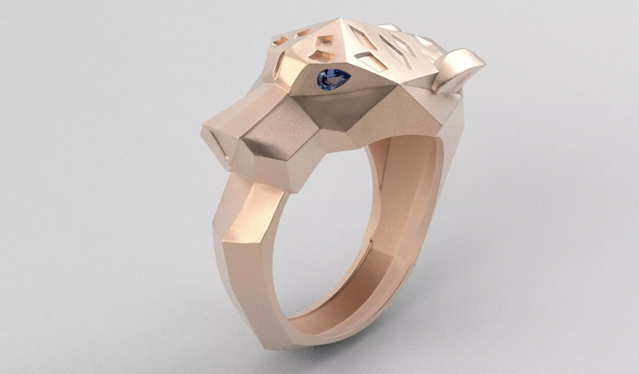 PHANTER RING - ANILLO PANTERA 3D print model_21