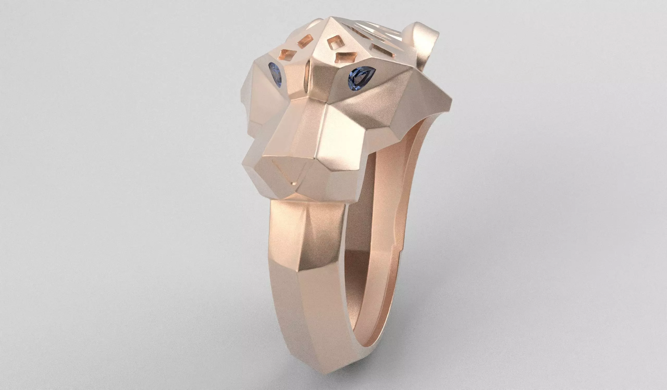 PHANTER RING - ANILLO PANTERA 3D print model_97