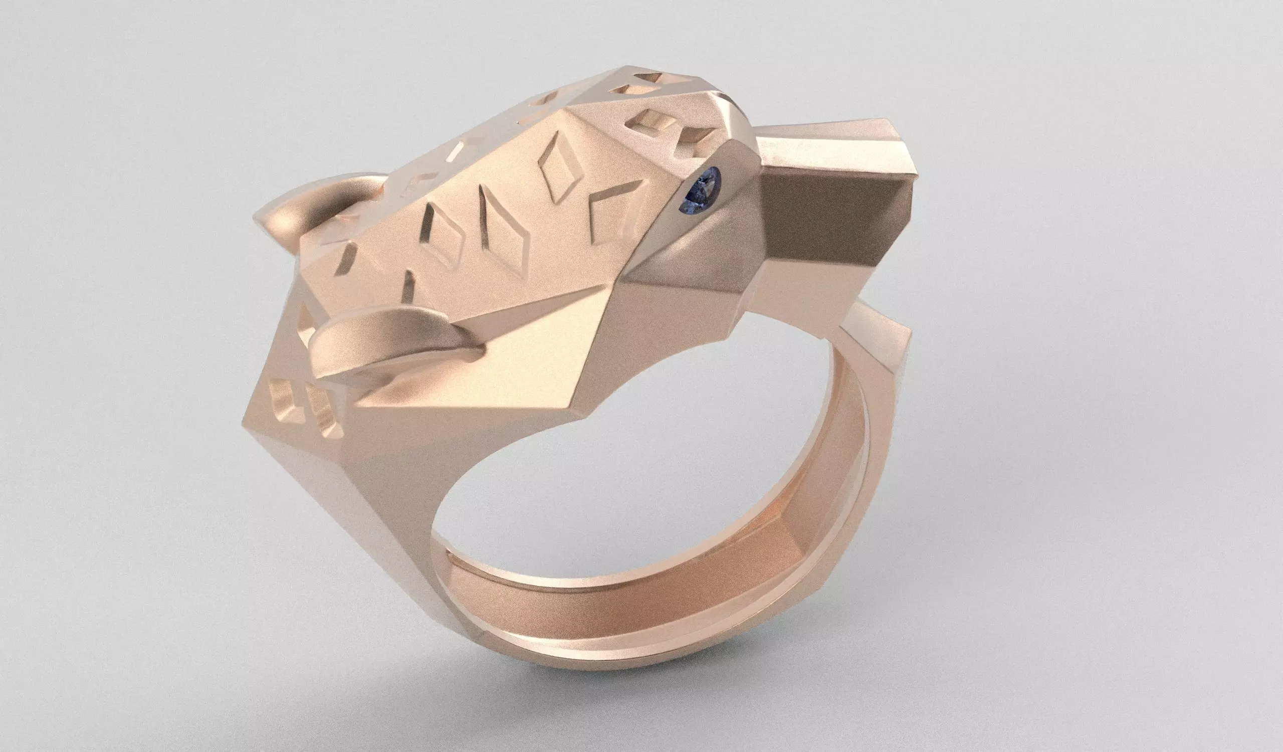 PHANTER RING - ANILLO PANTERA 3D print model_16