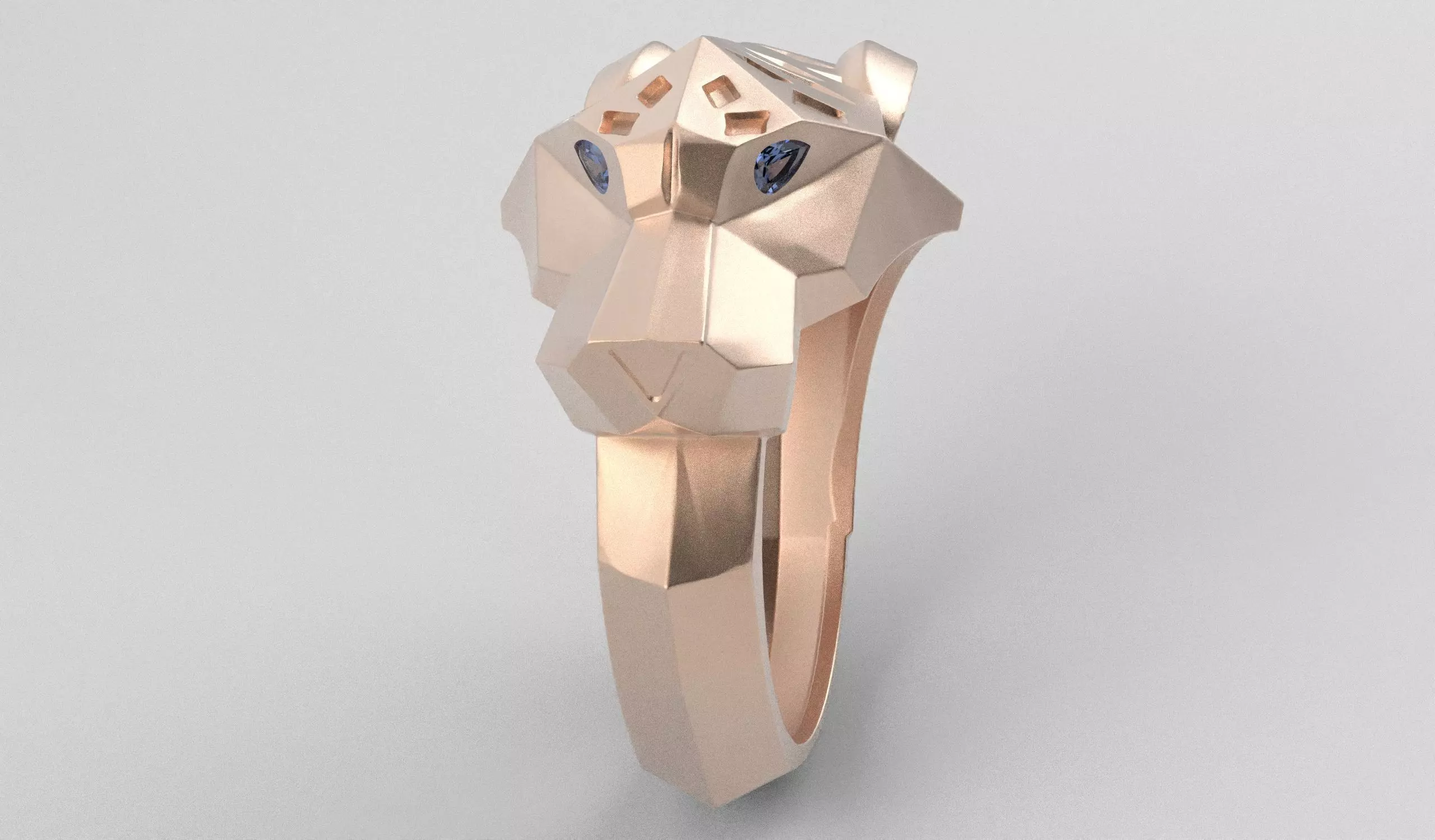 PHANTER RING - ANILLO PANTERA 3D print model_19