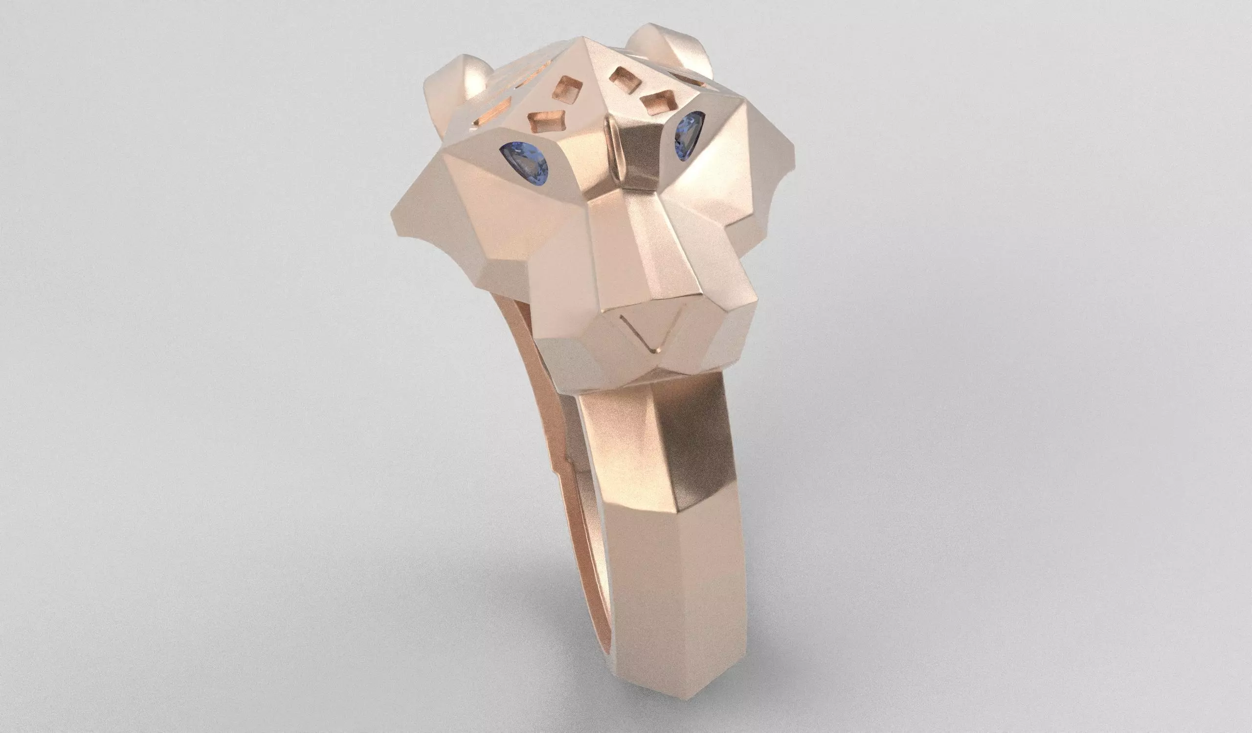 PHANTER RING - ANILLO PANTERA 3D print model_42