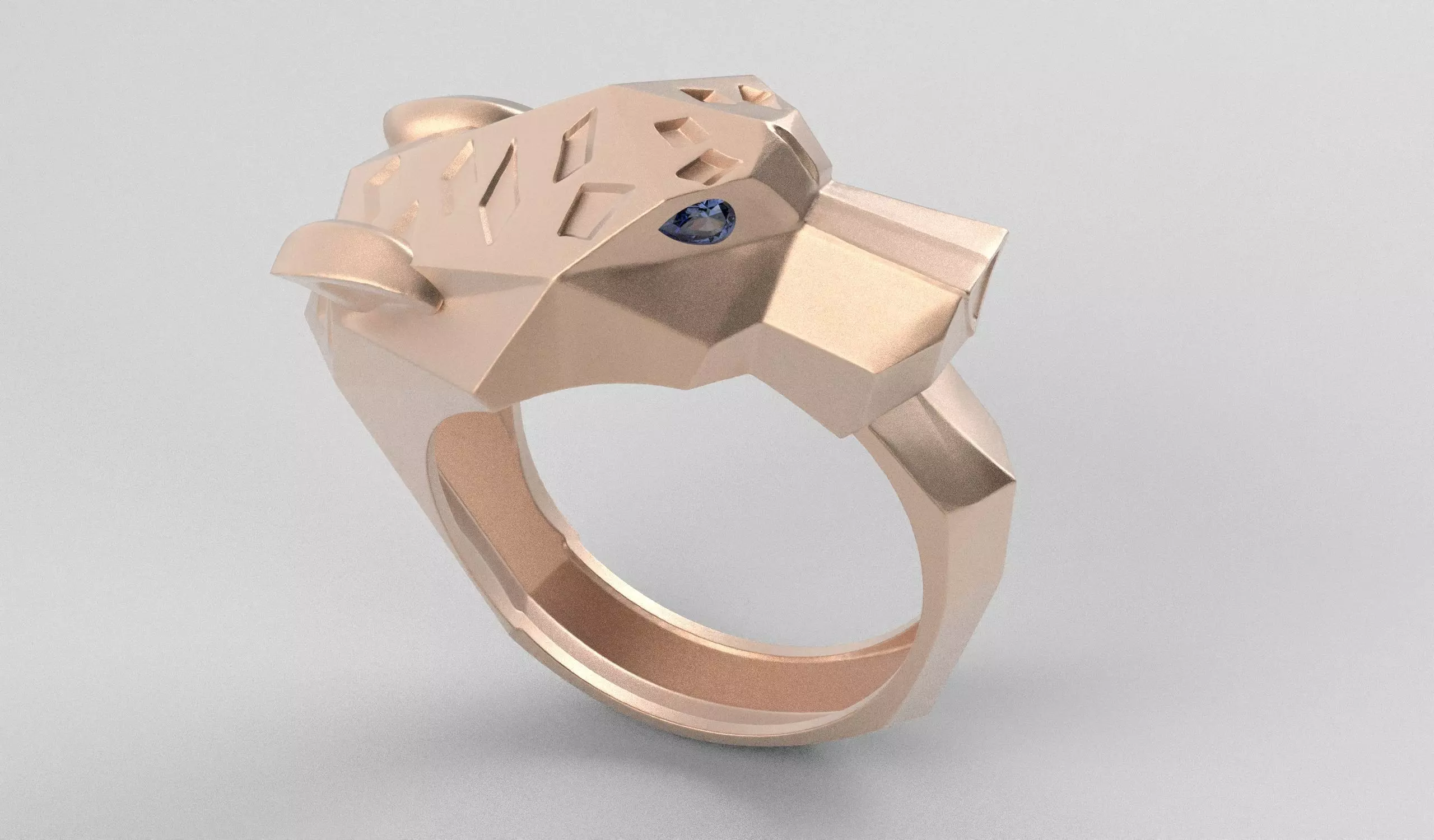 PHANTER RING - ANILLO PANTERA 3D print model_28