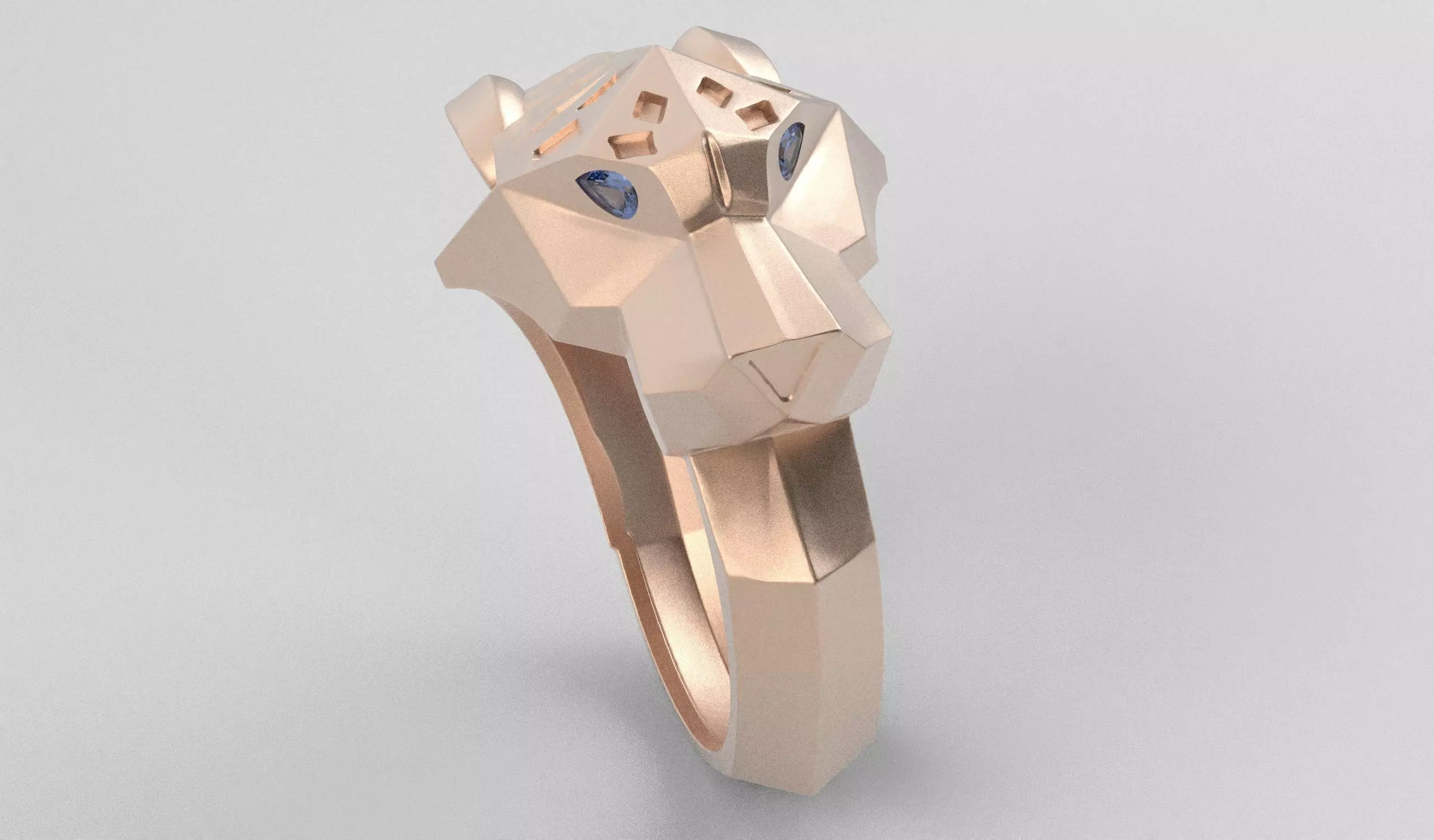 PHANTER RING - ANILLO PANTERA 3D print model_93